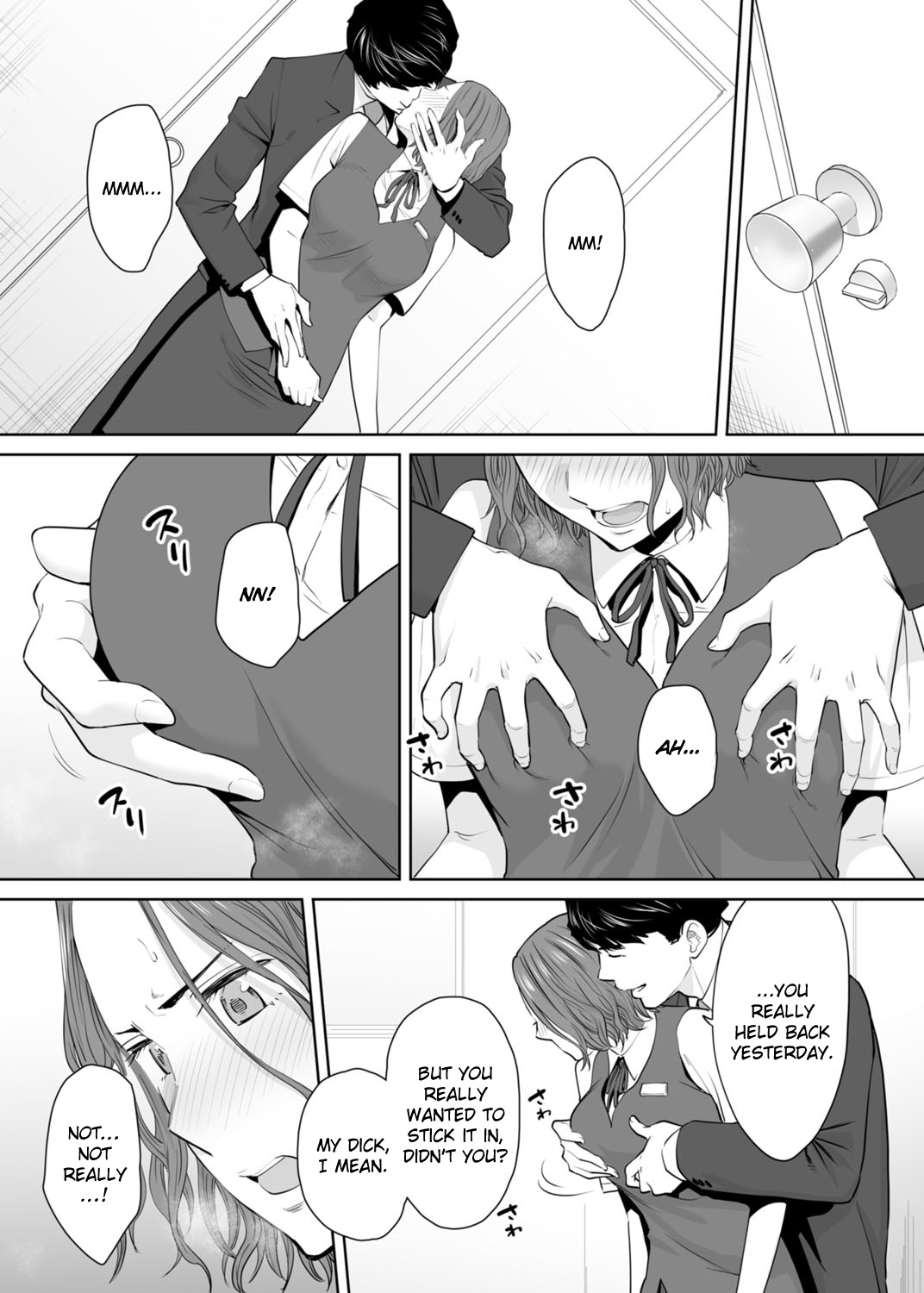 "Otto no Buka ni Ikasarechau..." Aragaezu Kanjite Shimau Furinzuma | "My Husband's Subordinate is Going to Make Me Cum..." An Adulterous Wife Who Can't Resist the Pleasure Chapter 11 page 7 full