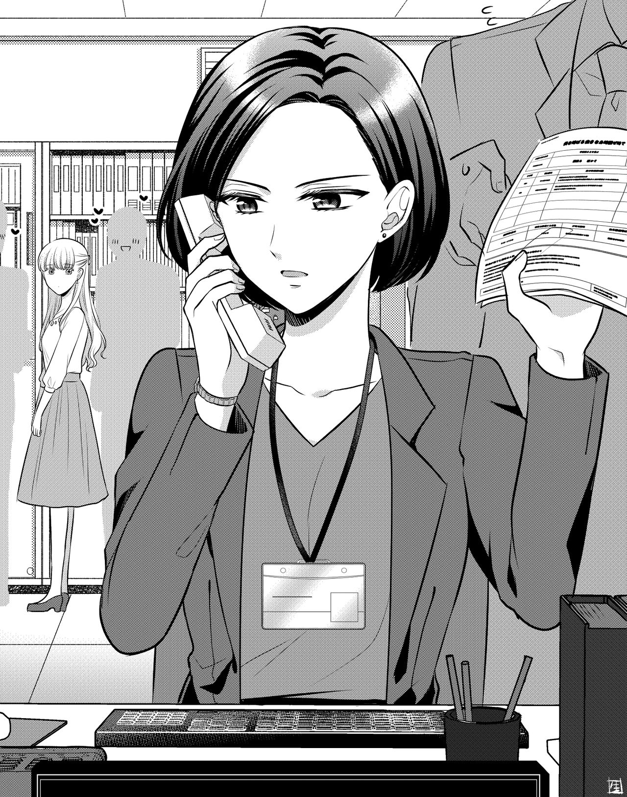 Tougou-san and Sayama-san's White Day + Twitter stuff page 3 full