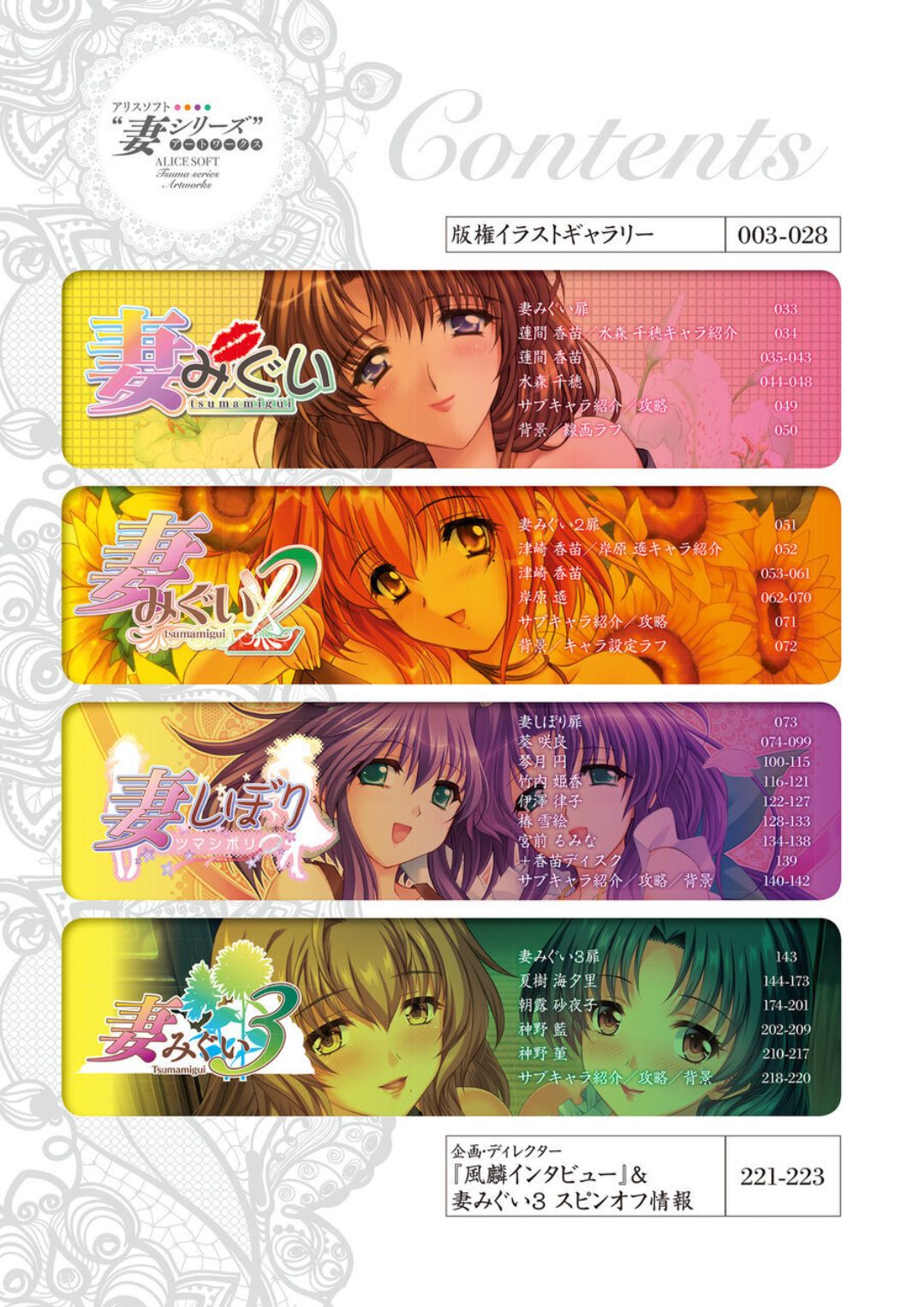 Alice soft "Tsuma wife series" Art Works page 4 full