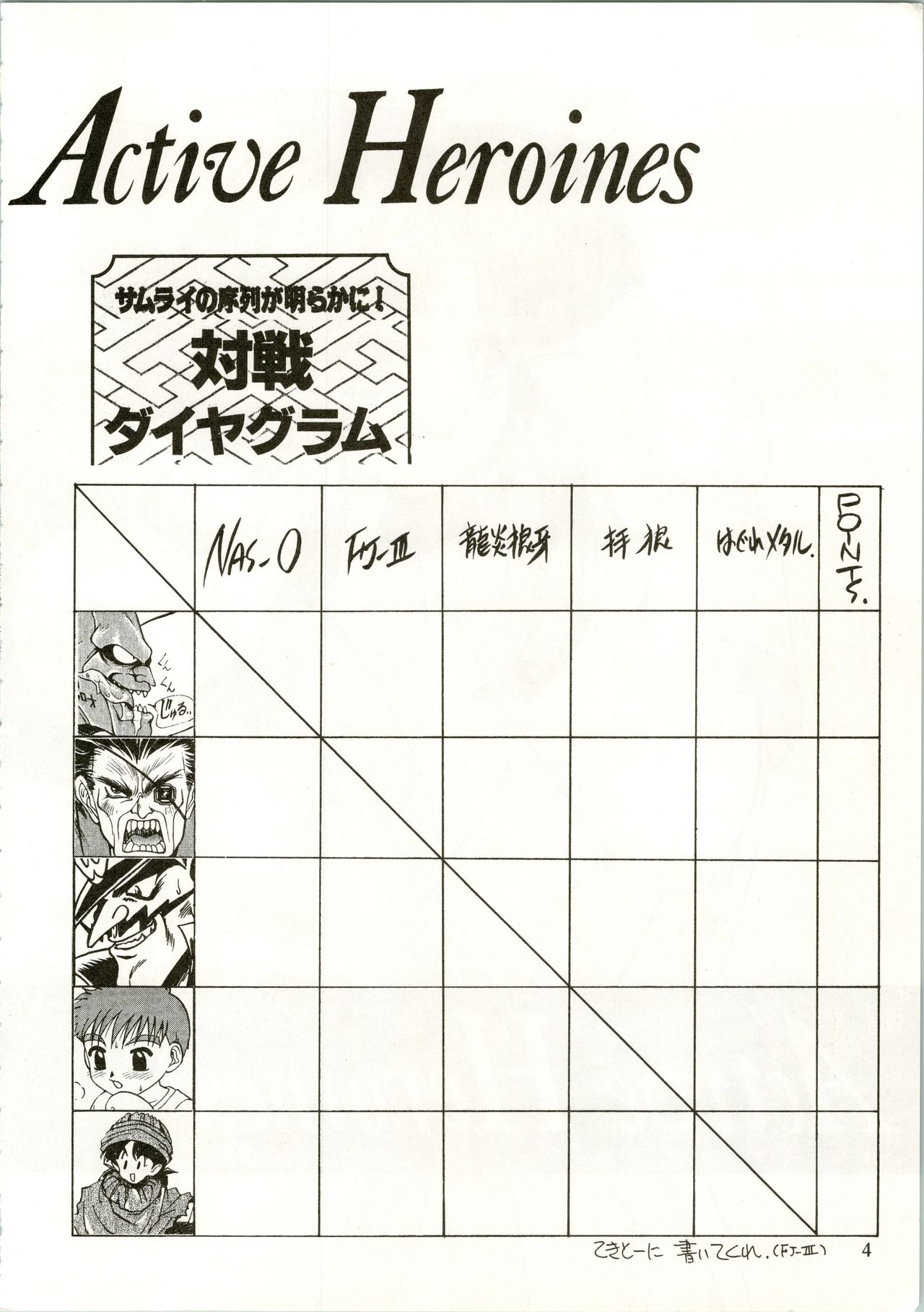 Active Heroines page 4 full