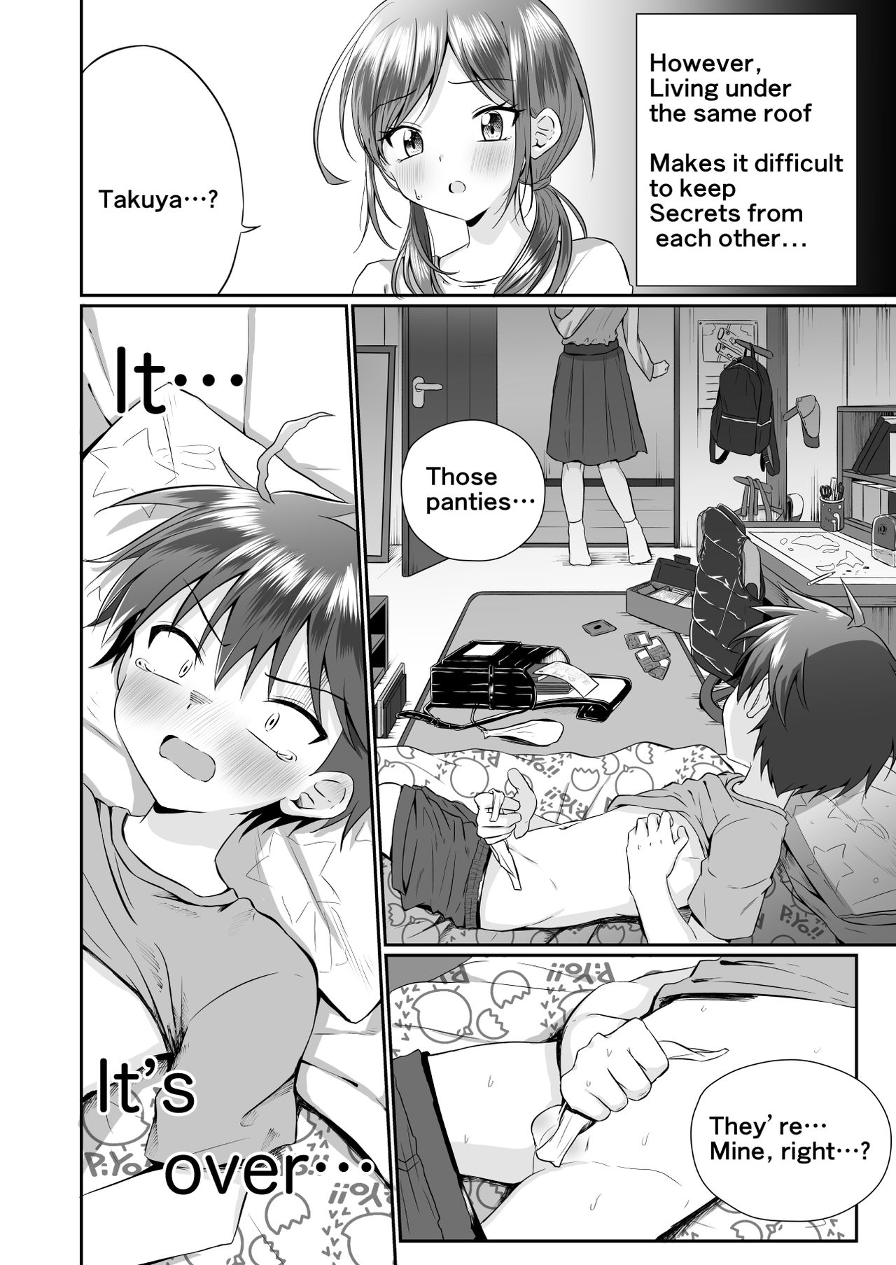 Futanari no Onee-chan ni Shasei Kanri Sarete Gyaku Anal Saretemasu! | My older sister has a dick! Orgasm denied and Fucked in the ass by Big Sis! page 5 full