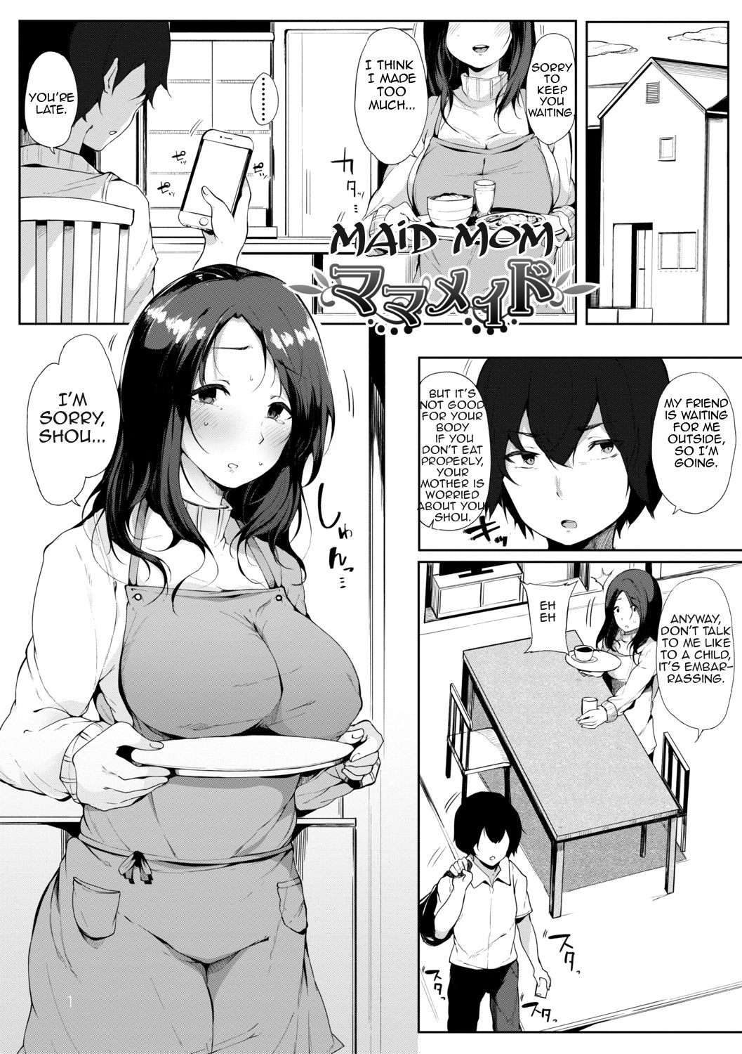 Mama Maid | Maid Mom page 1 full