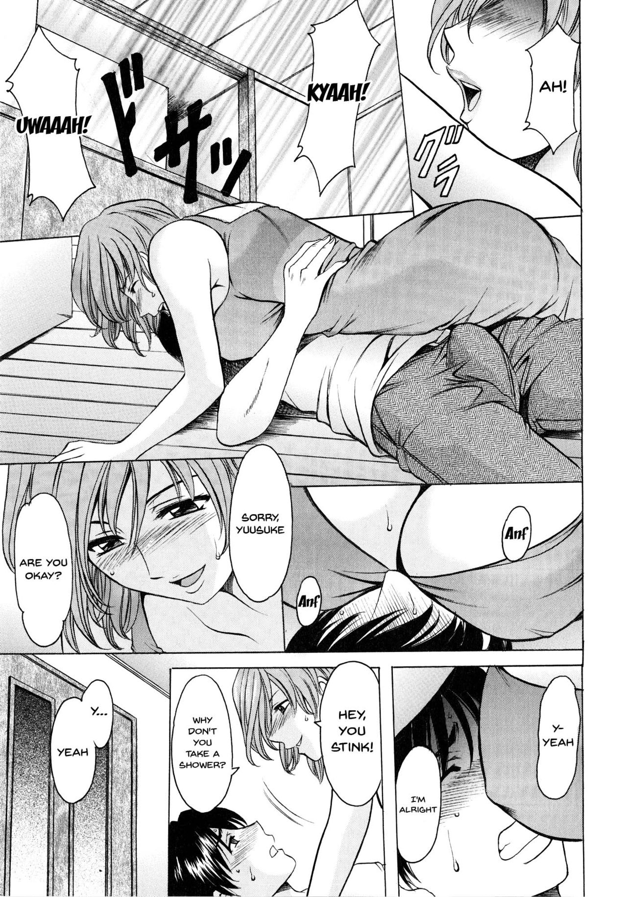 Yuuwaku no Toshiue Apartment | A Seductive Older Woman's Apartment page 9 full