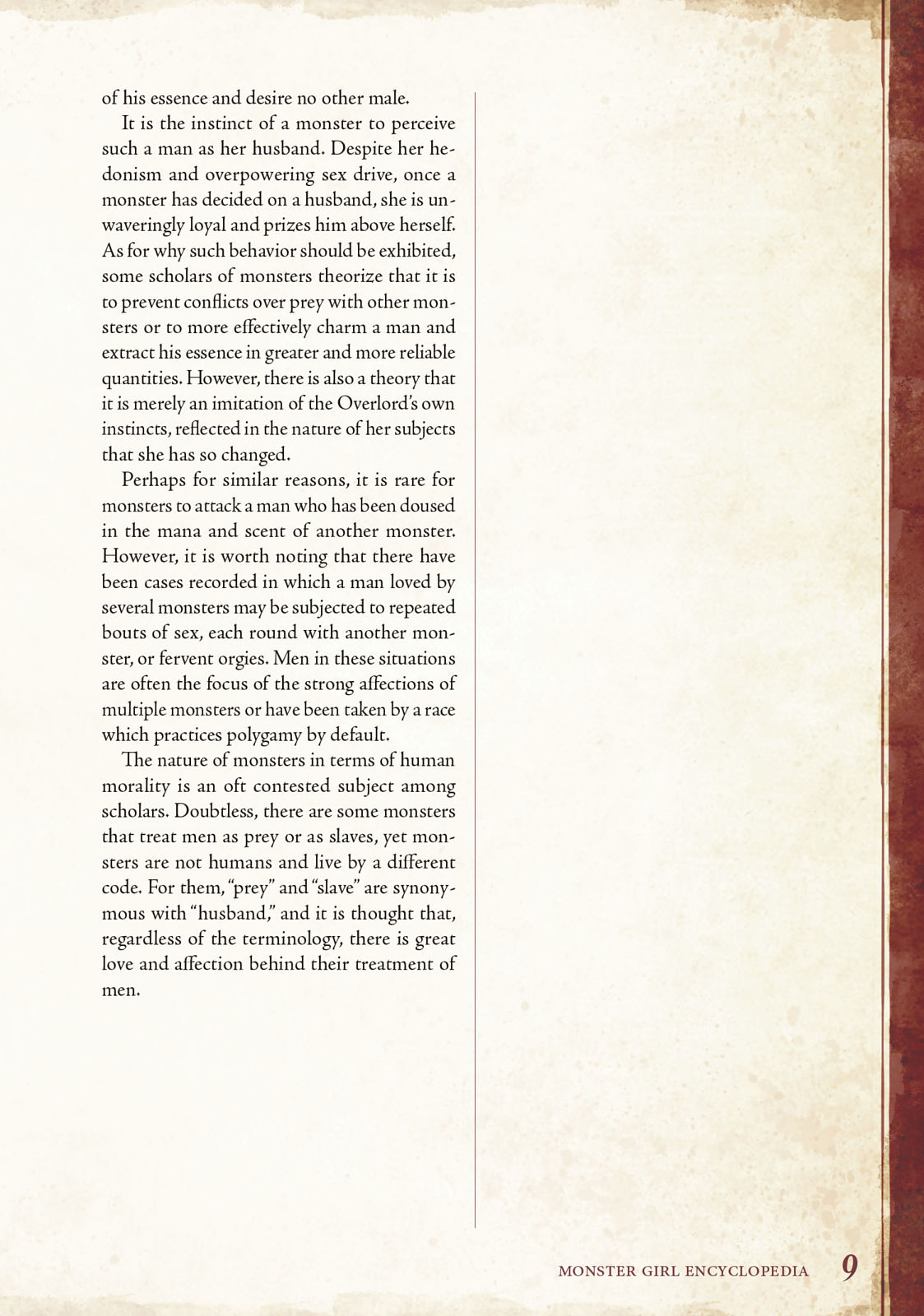 Monster Girl Encyclopedia Vol. 1 page 10 full