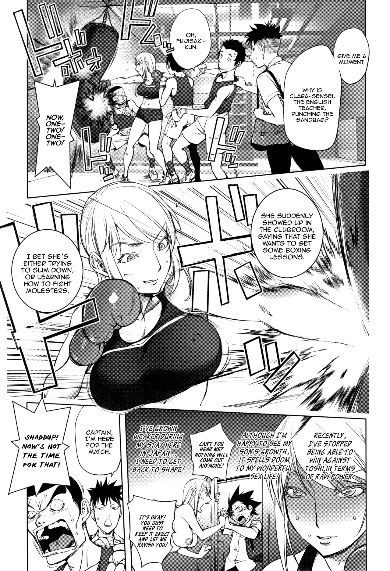 Clara-Sensei no Boxing Kyoushitsu | Clara-Sensei's Boxing Class page 4 full