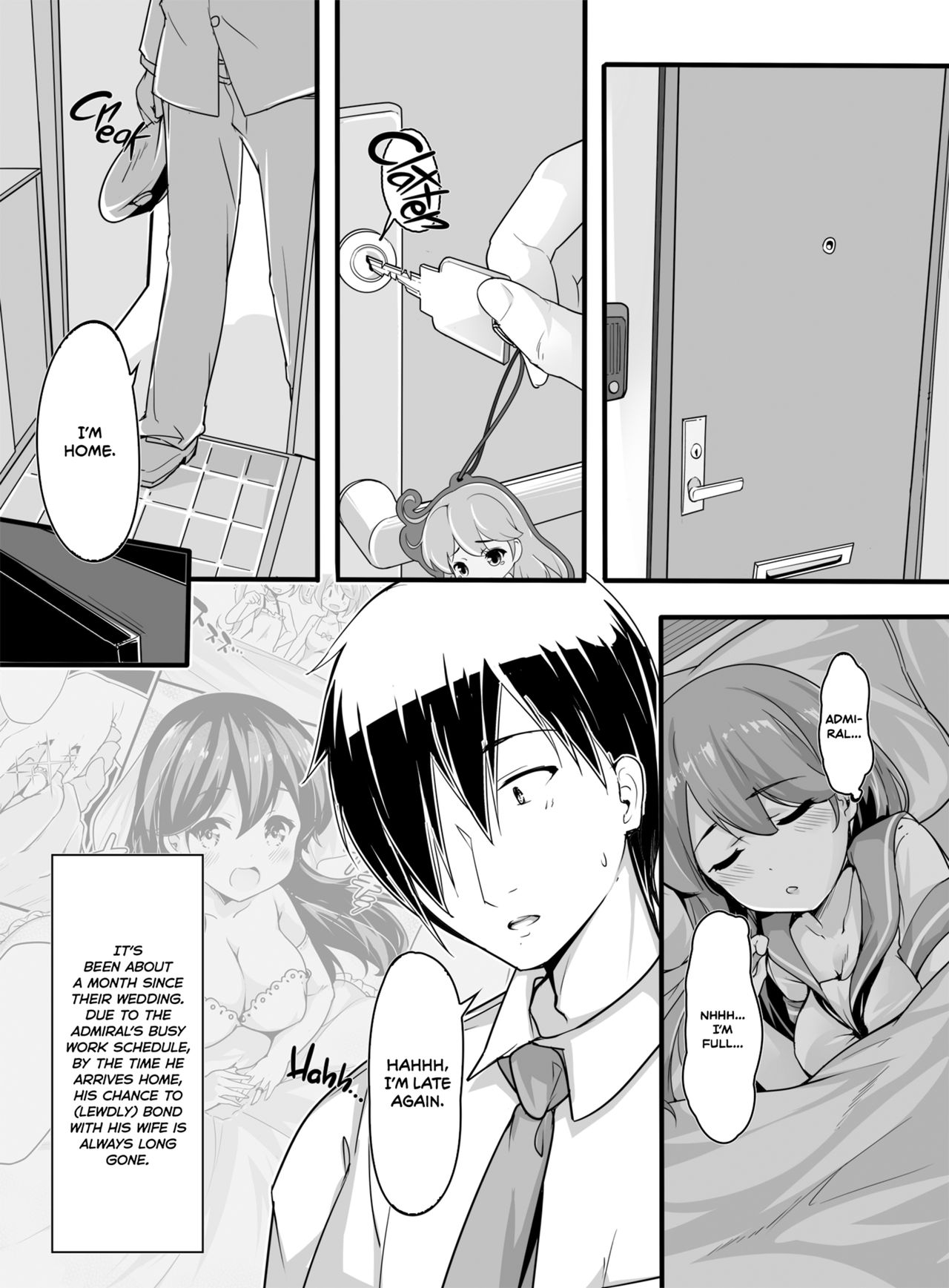 Teitoku no Koto, Oshitai Shiteimasu Kai | I Love My Admiral 2 page 3 full