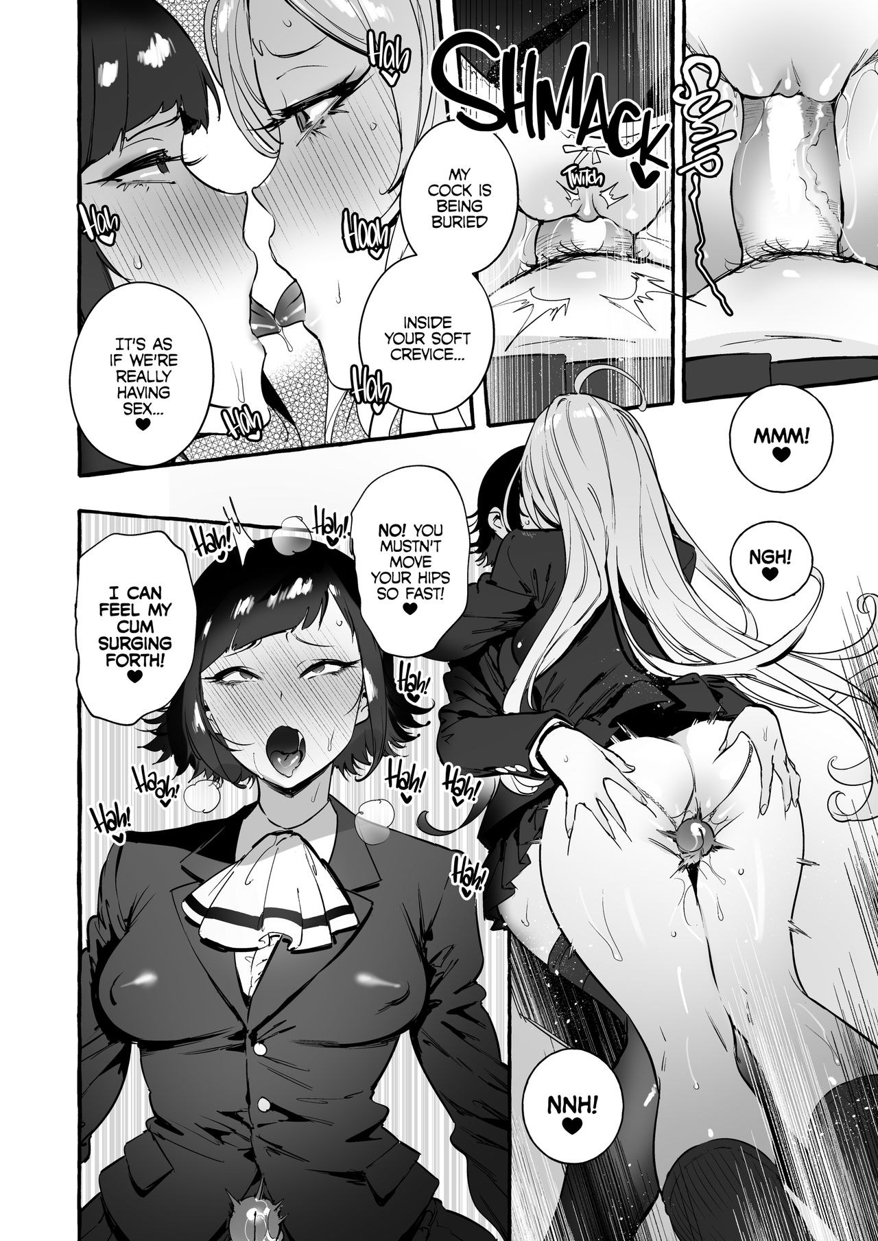 Futanari-san to Nonke-san ♀ Hatsu Date Hen | Straight Girl Meets Futa: The First Date page 5 full