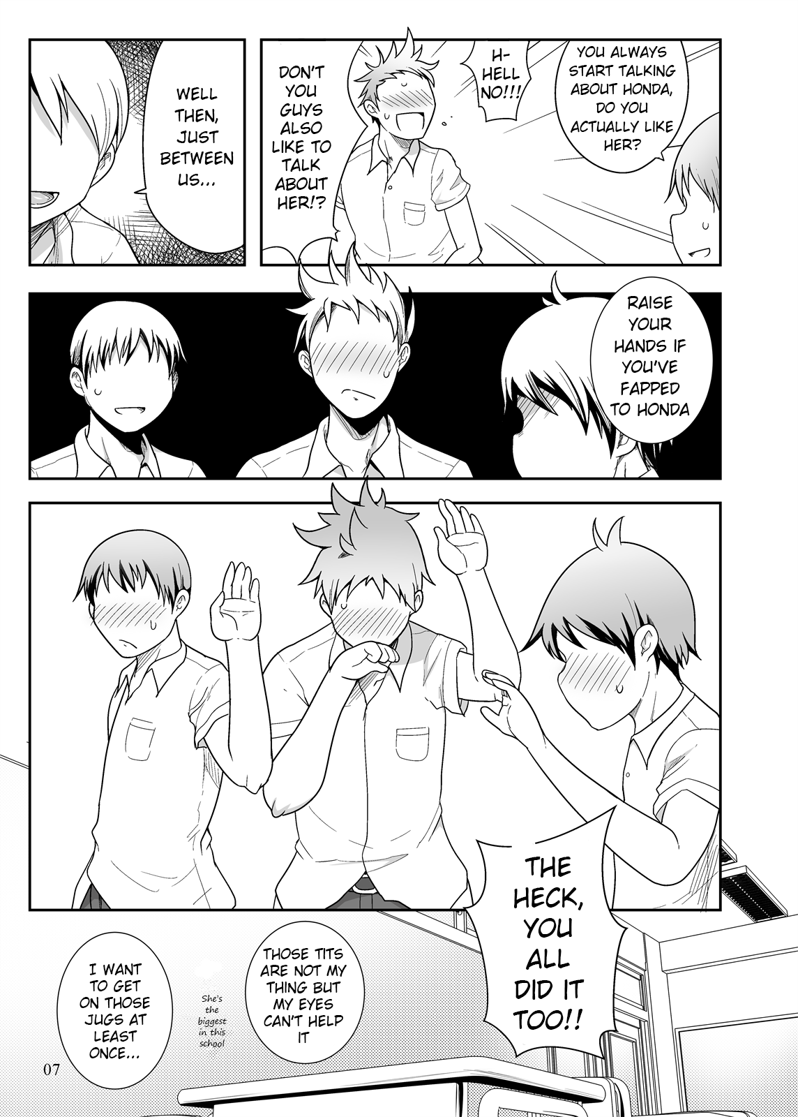 Pocha OnaPet Honda-san Mousou Hen page 7 full