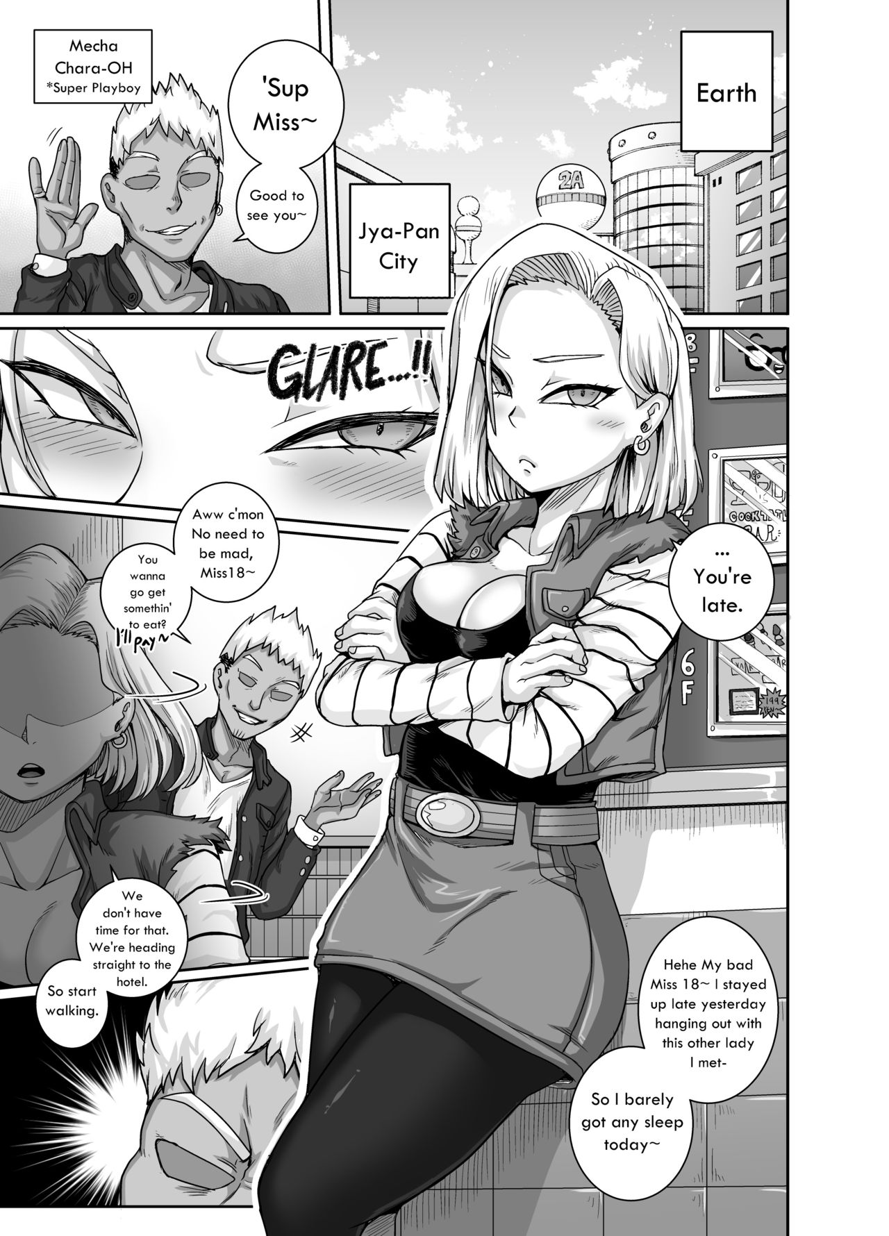 Seiyoku ni Katenai Android | The Lady Android who Lost to Lust page 4 full