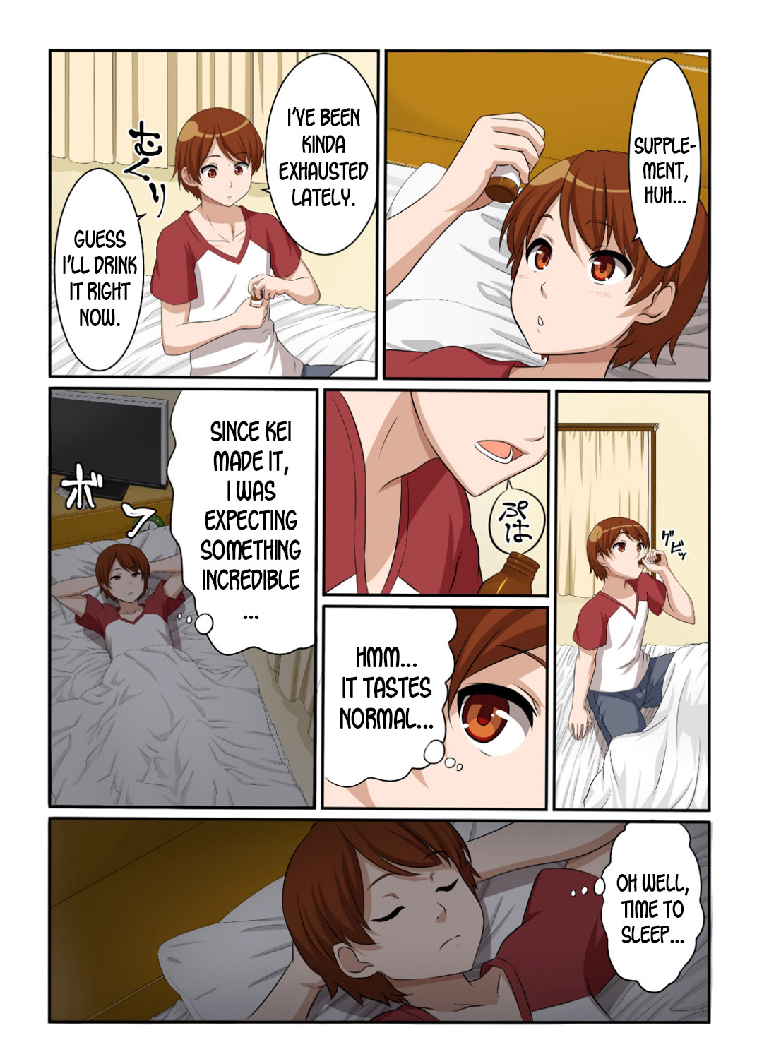 Nyotamen! ~Nyotaika Shita Ore wa Aniki no Kanojo!~ 1 | Nyotamen! ~I've turned into a girl and became my brother's girlfriend!~ 1 page 8 full