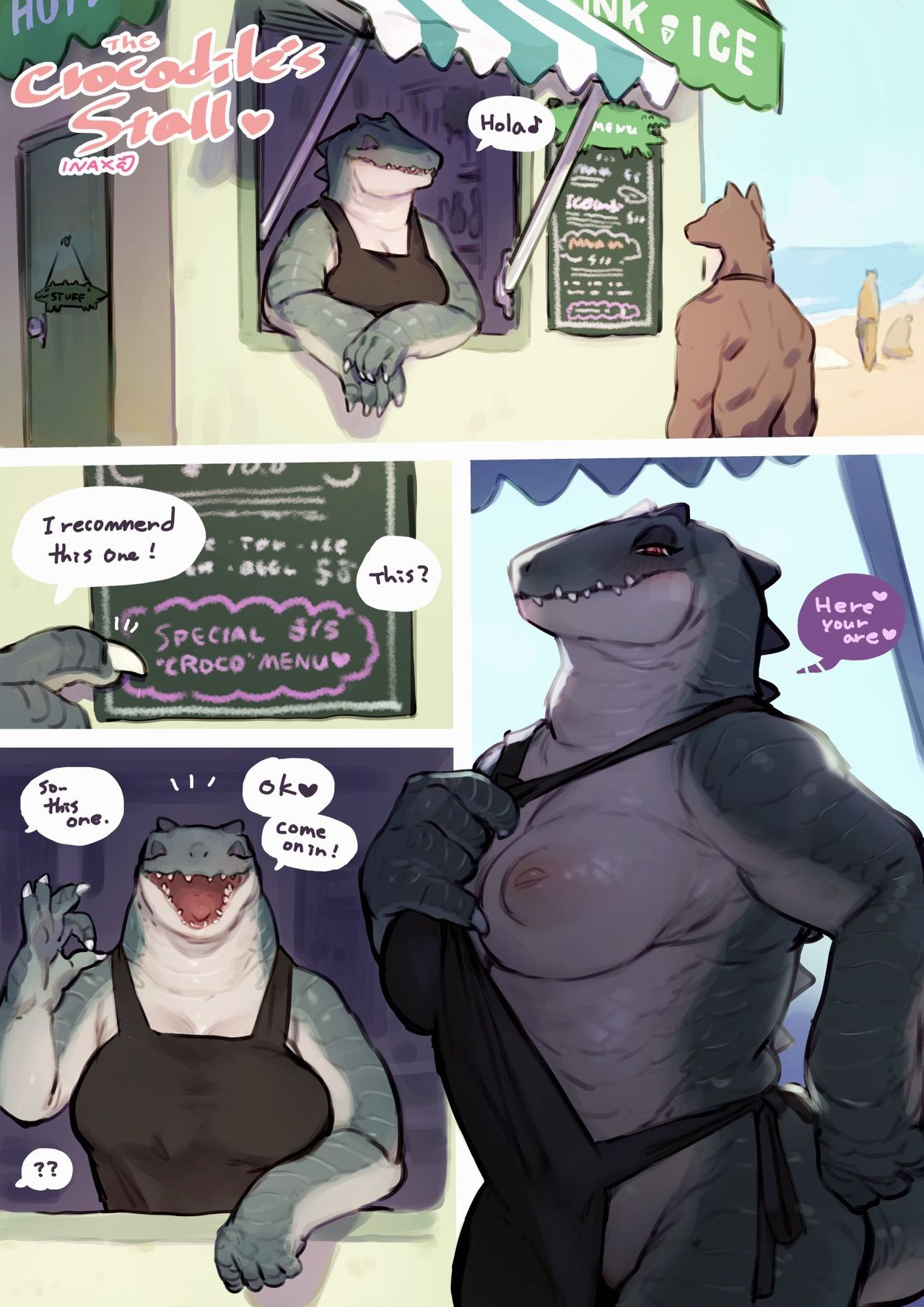 The Crocodile Stall ♥ page 1 full