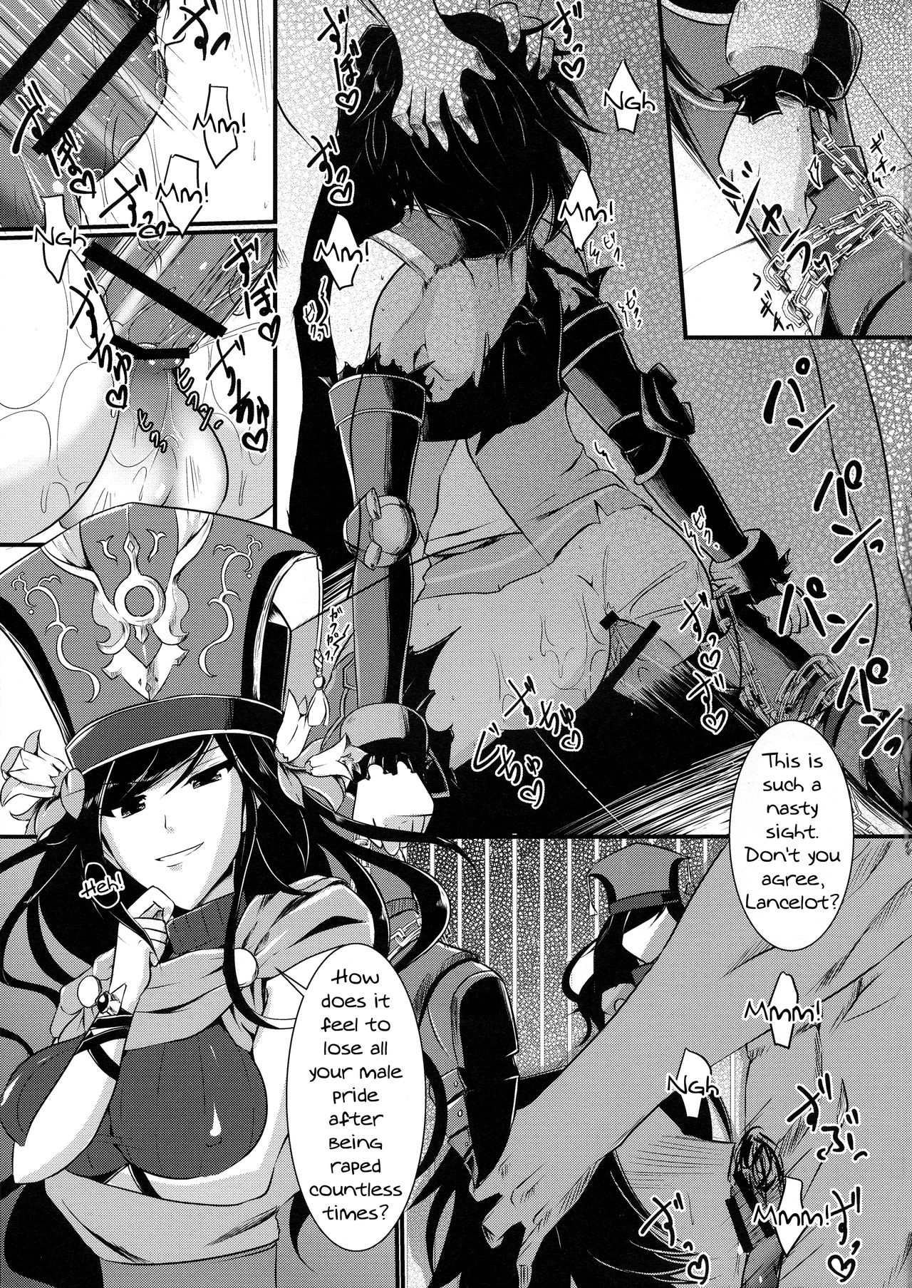 Nyotablue 2 ~Toraware no Soukenshi~ | Nyotablue 2 ~The Captured Swordsman~ page 2 full