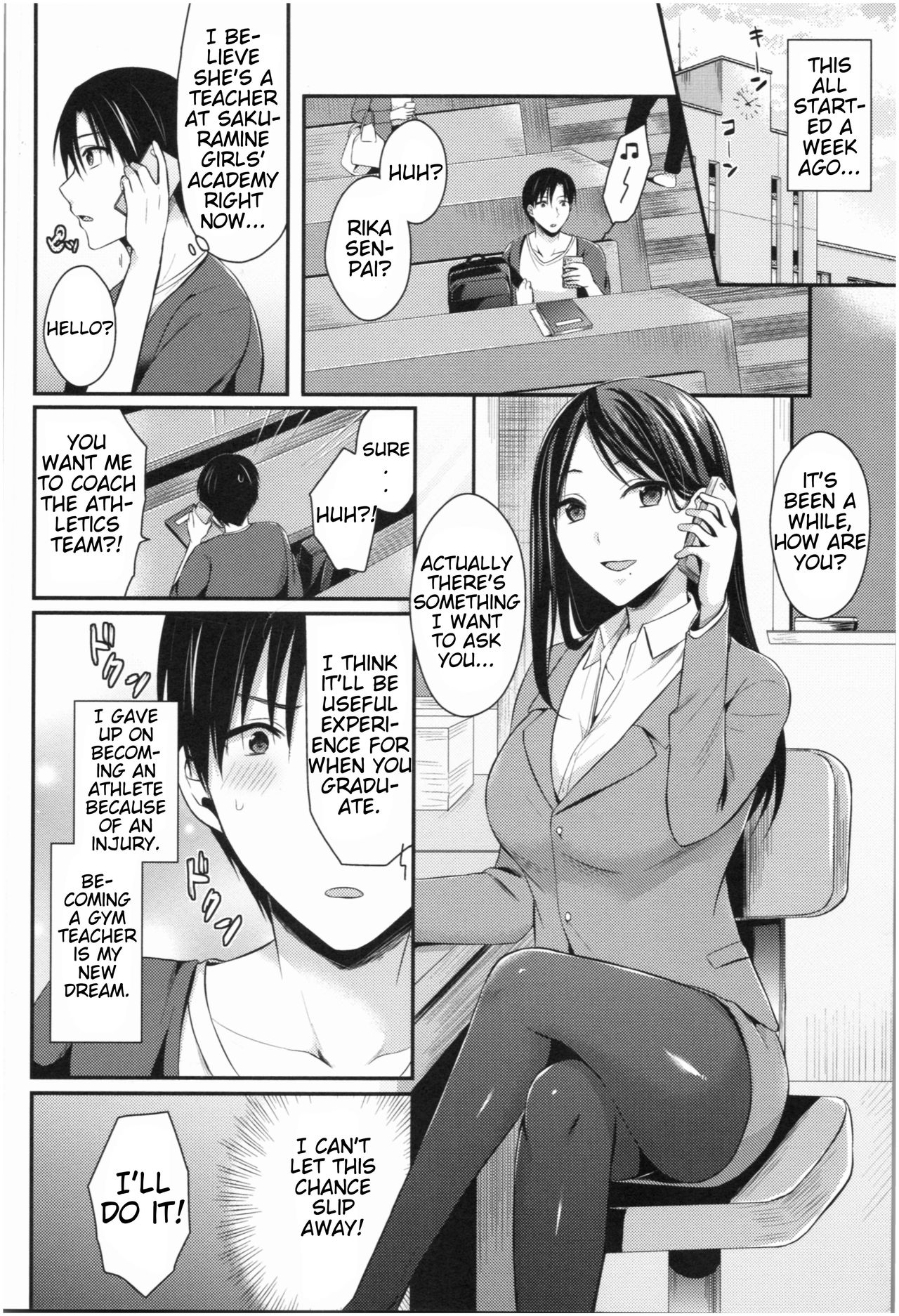 Joshi Rikujoubu Harem Training | Girls' Athletics Club Harem Training page 6 full