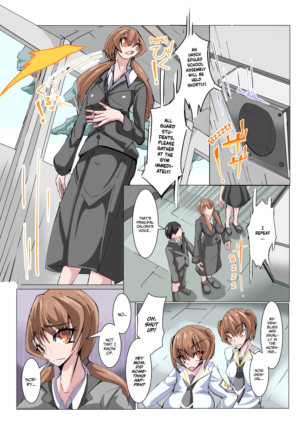 Futanari Dorei Gakuen-ka Keikaku No 2 page 3 full