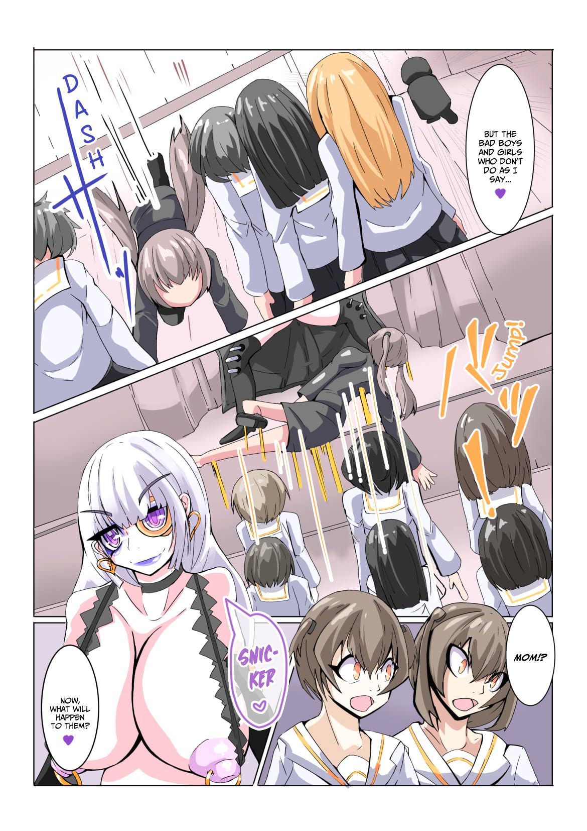 Futanari Dorei Gakuen-ka Keikaku No 2 page 8 full