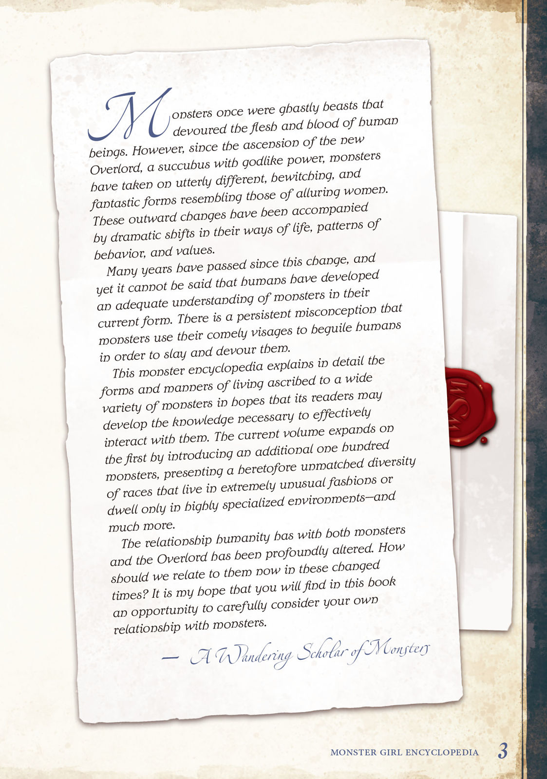 Monster Girl Encyclopedia Vol. 2 page 4 full