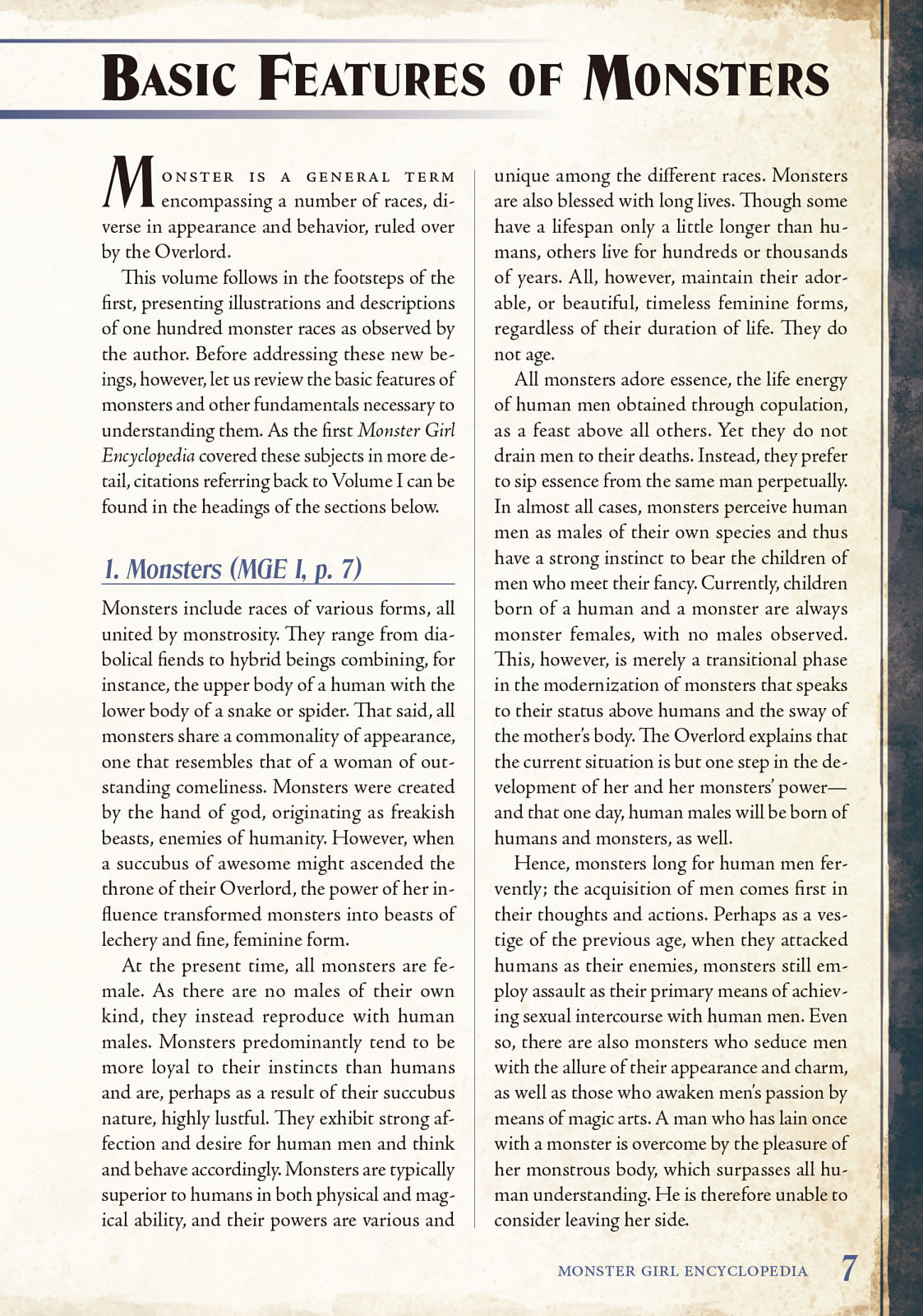 Monster Girl Encyclopedia Vol. 2 page 8 full