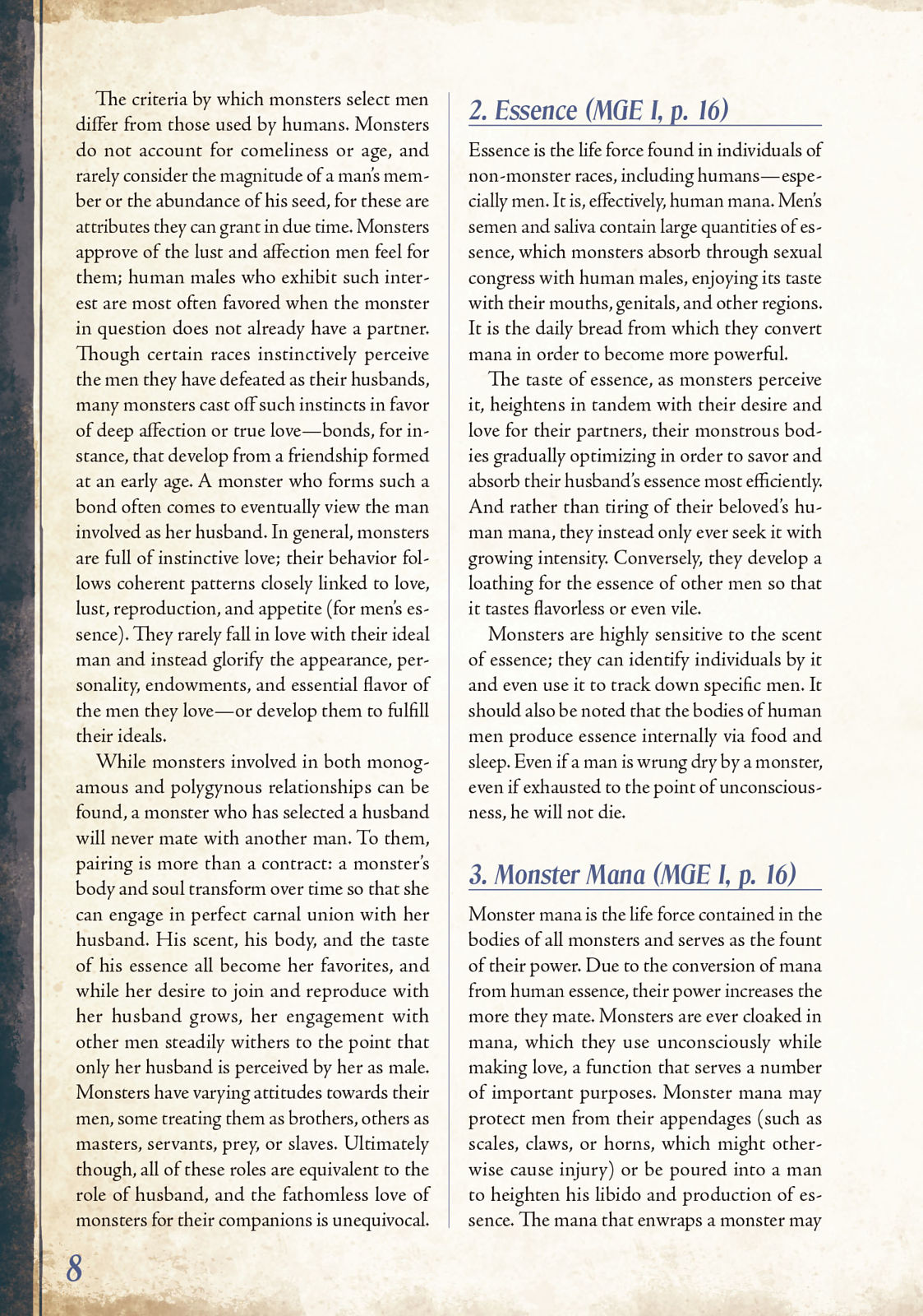 Monster Girl Encyclopedia Vol. 2 page 9 full