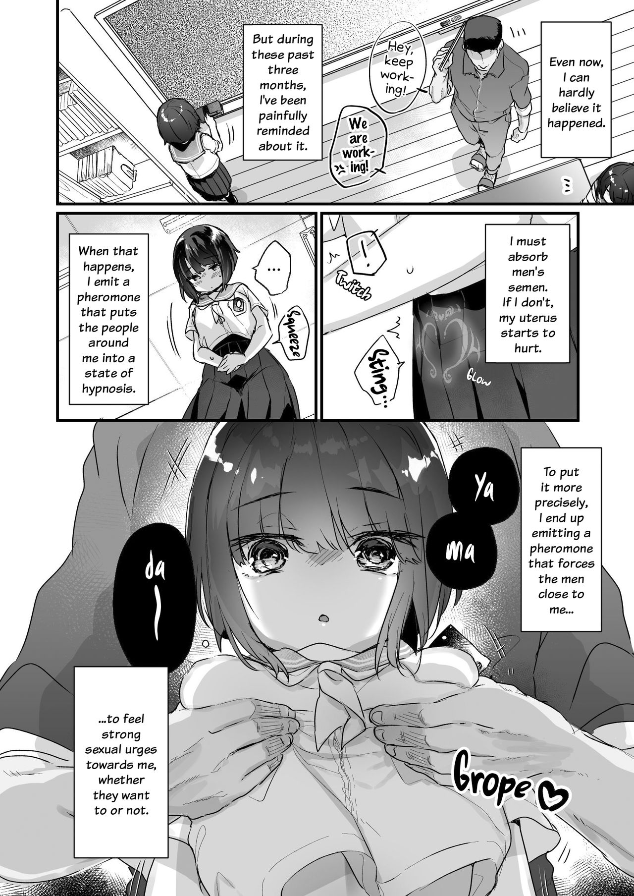 Naritakunai no ni Succubus ni Natte Shimatta Yamada-san | Yamada-san Became a Succubus Against Her Will page 5 full