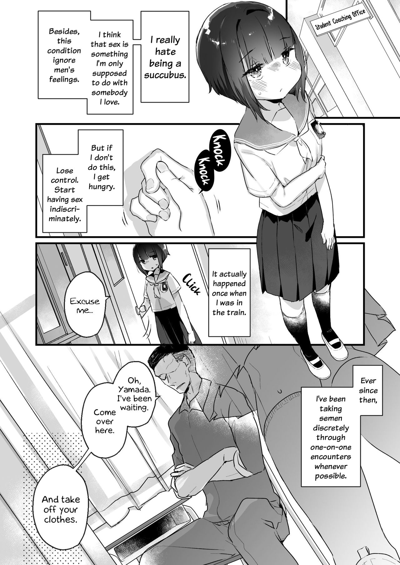 Naritakunai no ni Succubus ni Natte Shimatta Yamada-san | Yamada-san Became a Succubus Against Her Will page 7 full