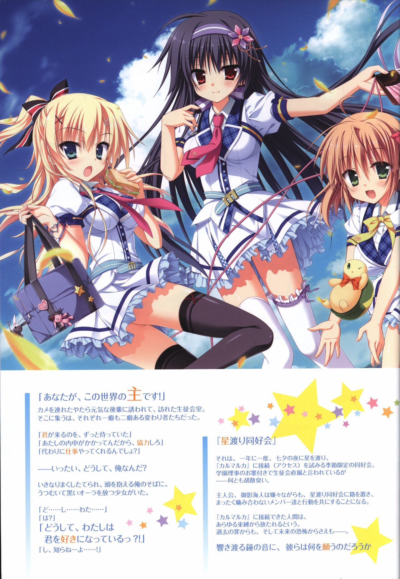 Karumaruka Circle Visual Fan Book page 4 full