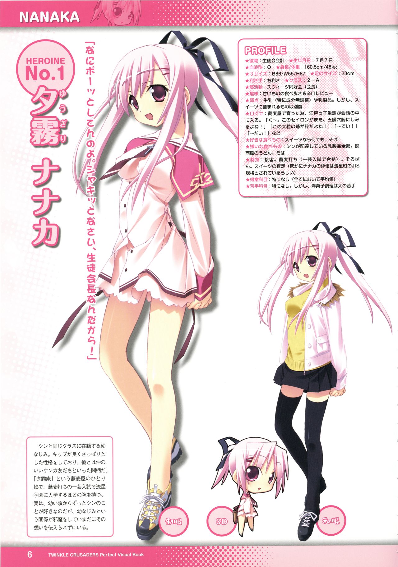 Twinkle☆Crusaders Perfect Visual Book page 8 full