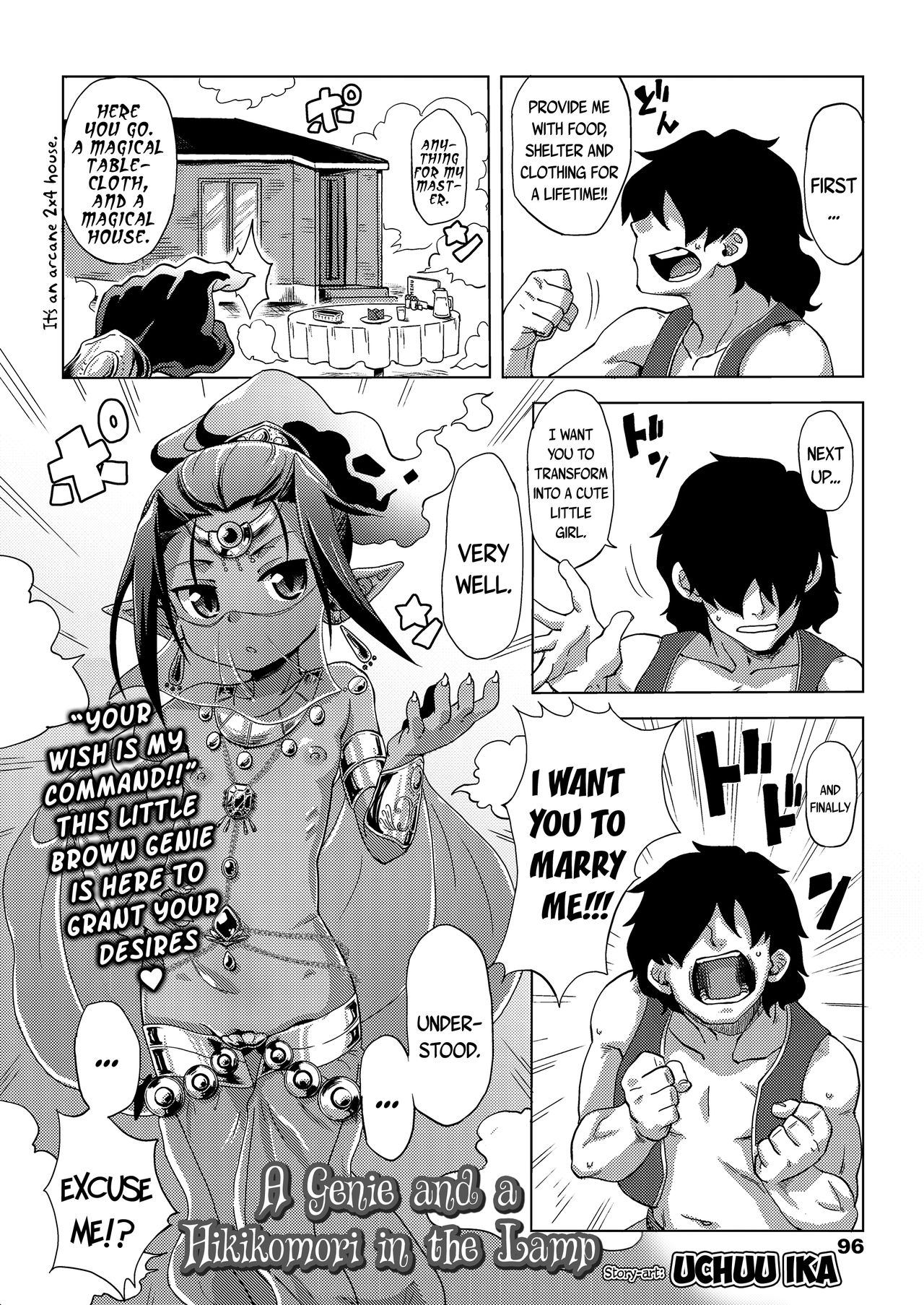 Lamp de Majin de Hikikomori | A genie and a hikikomori in the lamp page 2 full