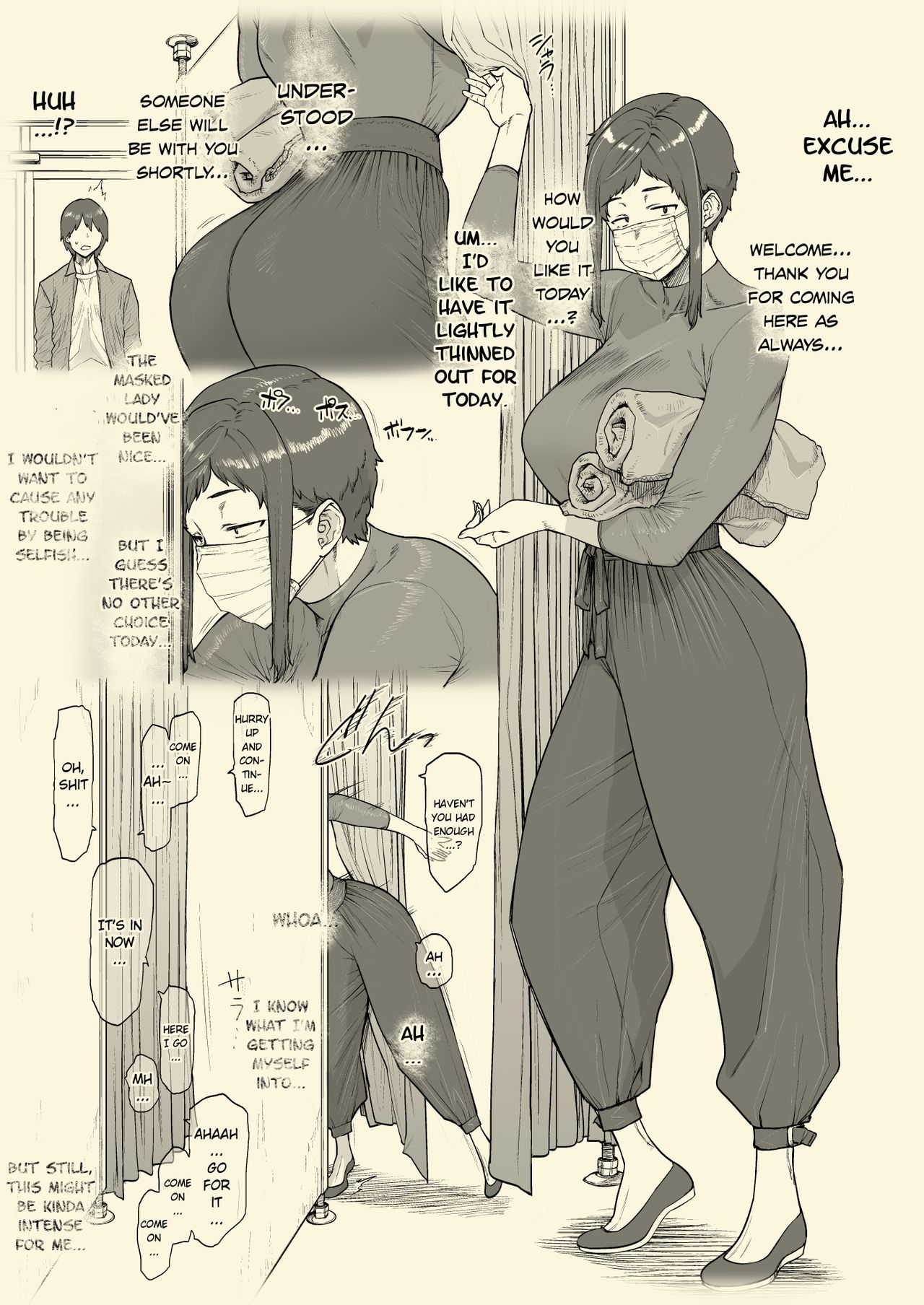 1000 Yen Cut no Onee-san ni Suite Morau Hon. II page 3 full