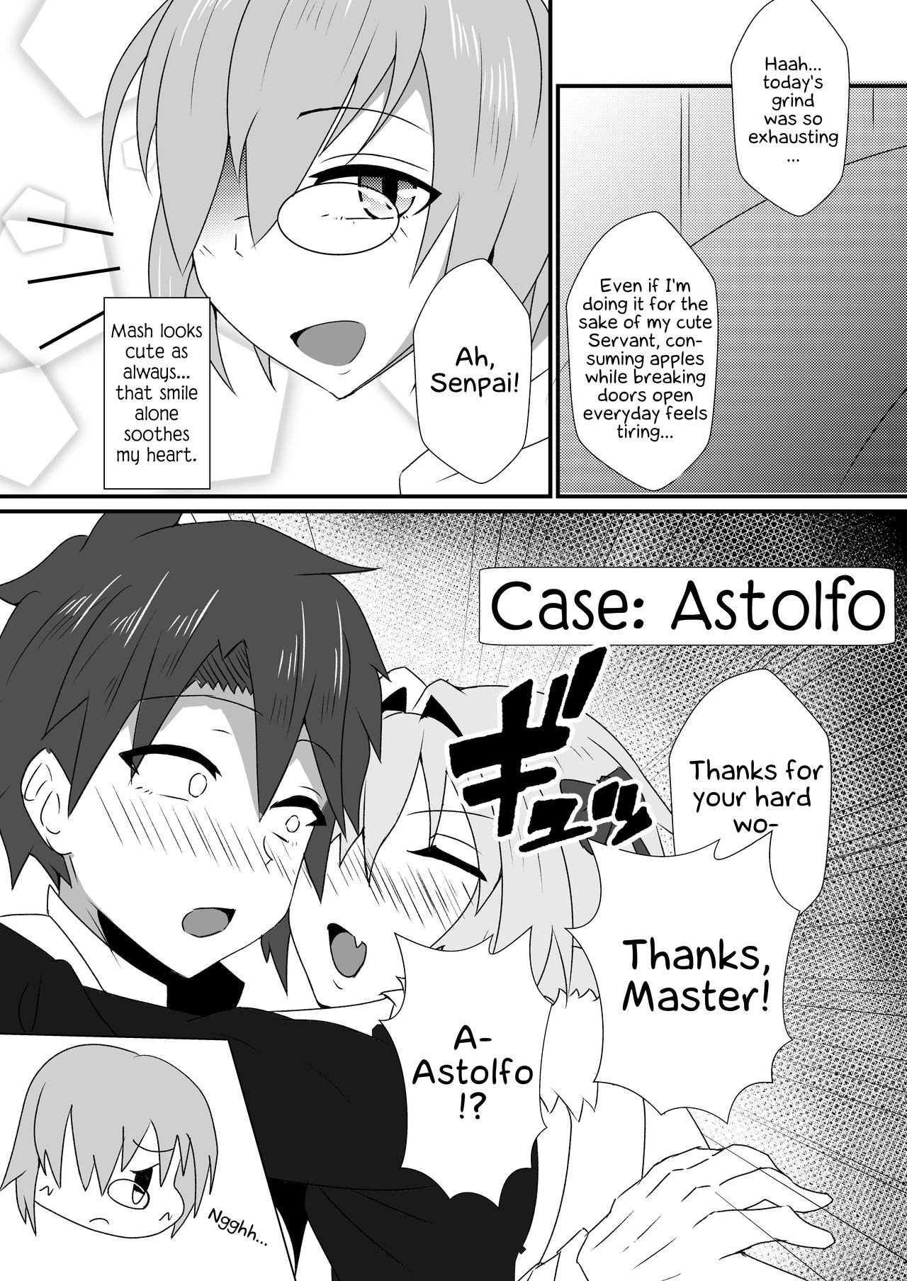 Astolfo-kun to Shinsatsu-kun to Lanling Wang-kun ga Gudao o Ijimeru Hon | A book about Astolfo, Shinsatsu-kun and Lan Ling Wang-kun bullying Gudao. page 3 full