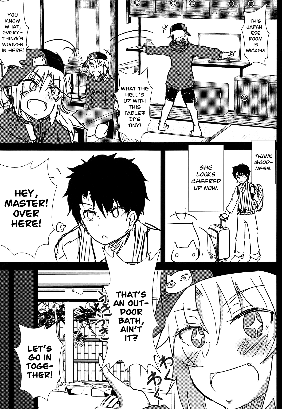 Samo-san to Onsen Yado de. | At the Hot Spring Inn With Surfer Mordred page 4 full