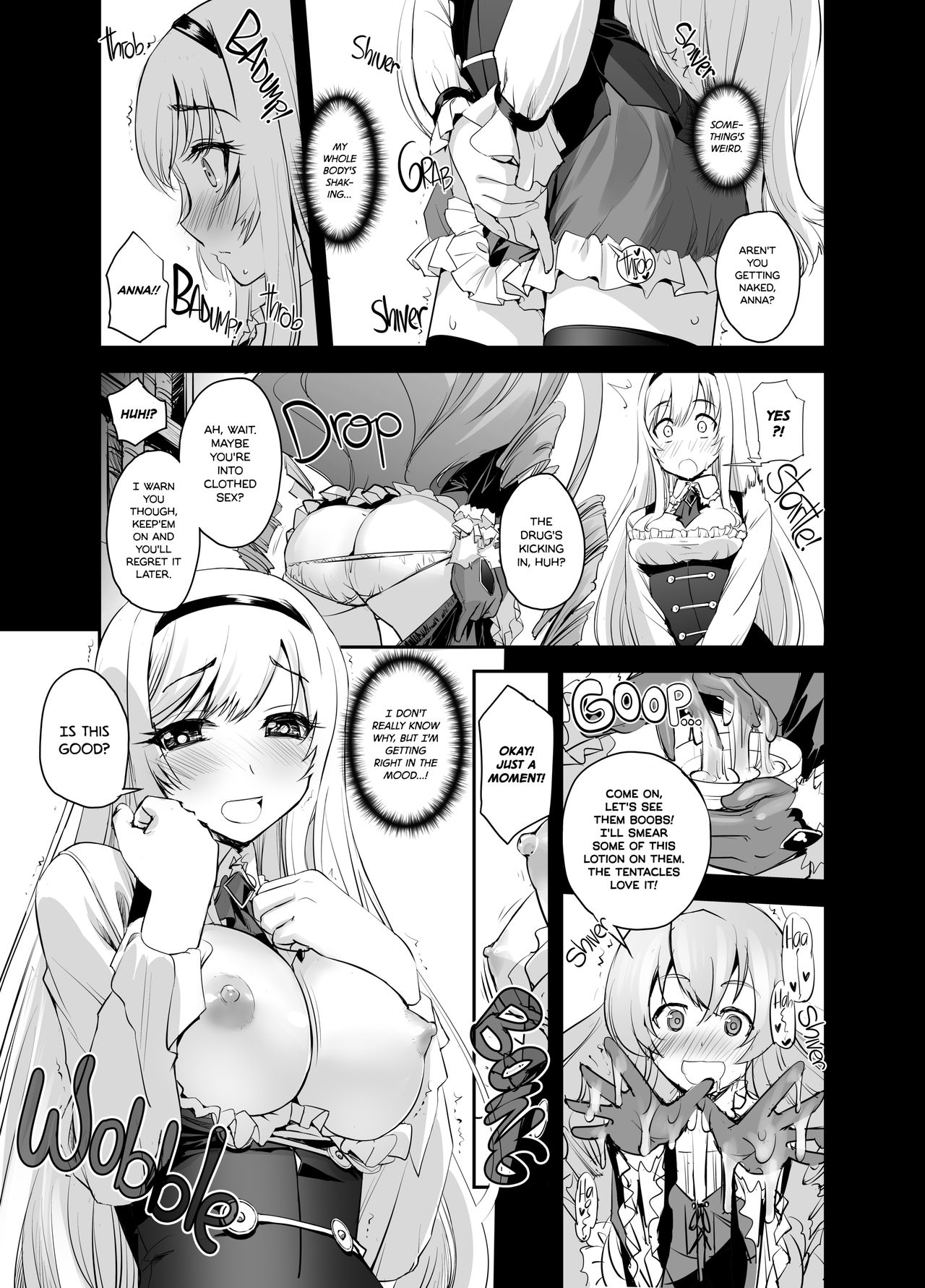 Anna to Majo no Shokushu Yuugi | Anna and the Witch's Tentacles page 8 full