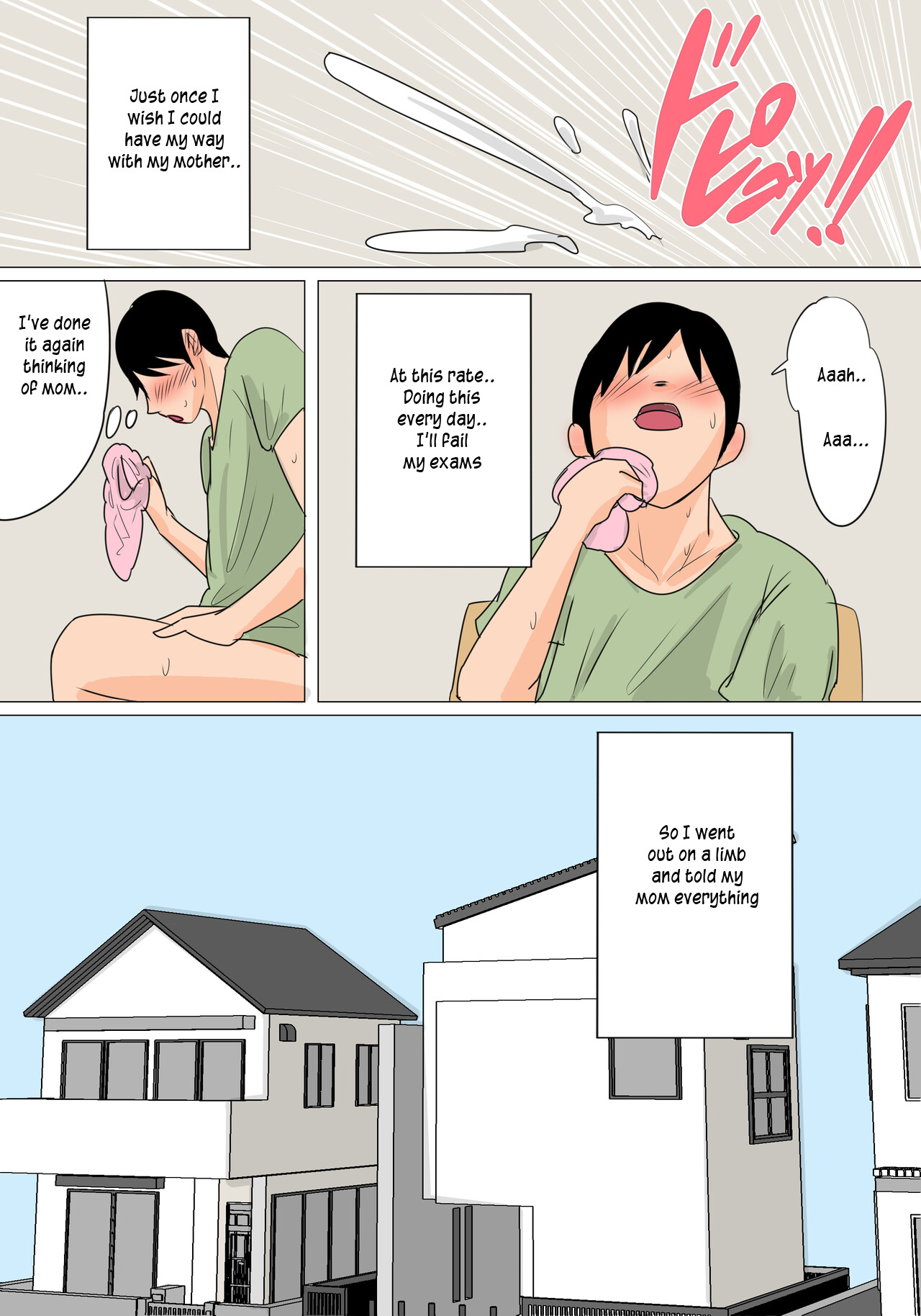 Konya no Okazu wa Okaa-san! ~Nakadashi Ari no Oyako Kankei~ | Tonight Mom gets me off! page 4 full