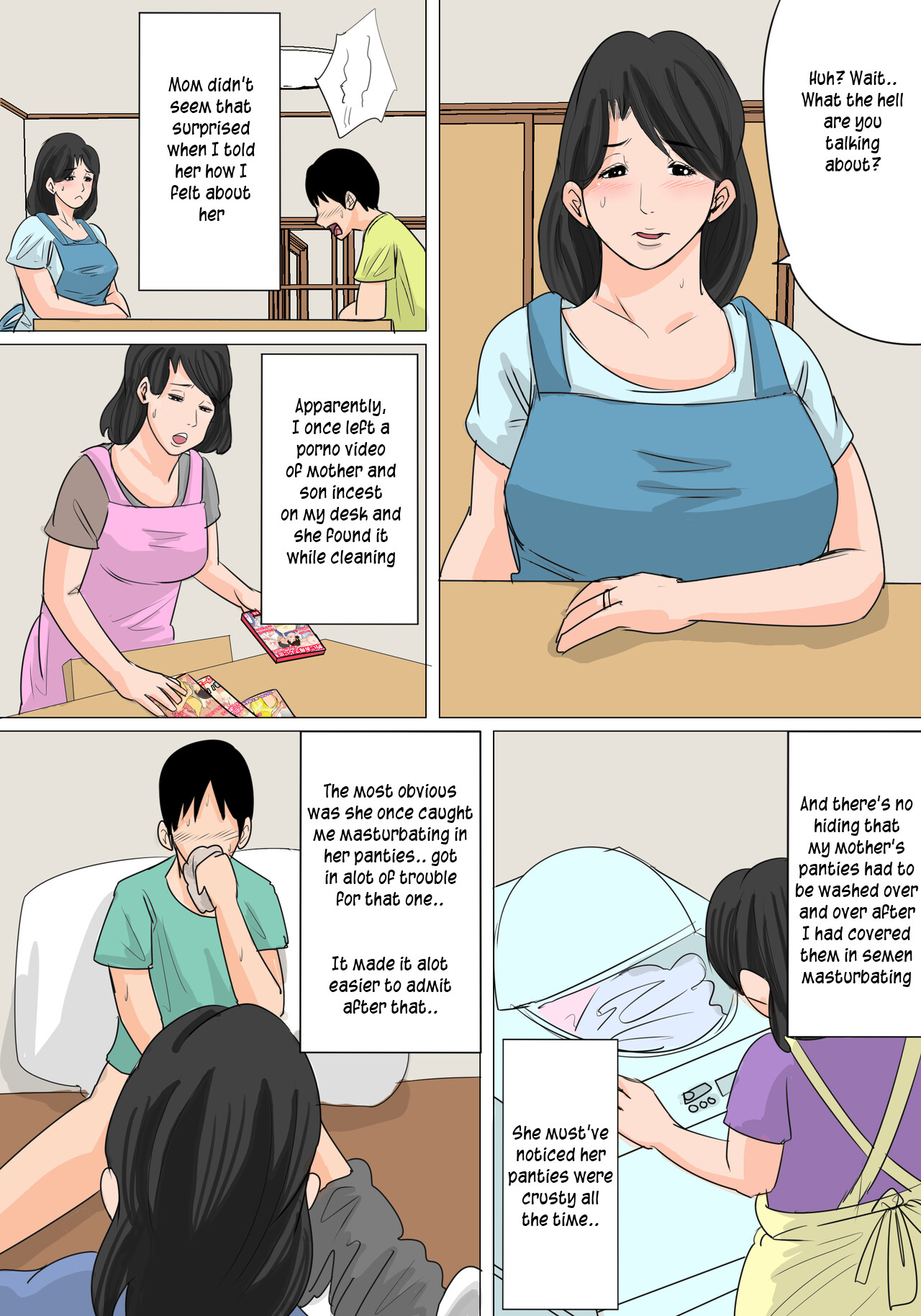 Konya no Okazu wa Okaa-san! ~Nakadashi Ari no Oyako Kankei~ | Tonight Mom gets me off! page 5 full