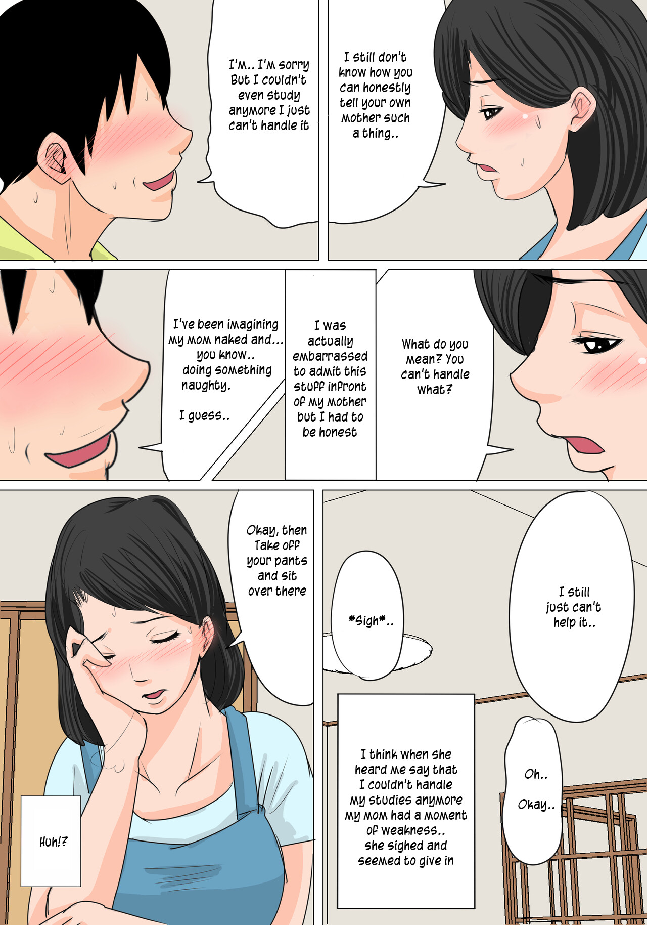 Konya no Okazu wa Okaa-san! ~Nakadashi Ari no Oyako Kankei~ | Tonight Mom gets me off! page 6 full