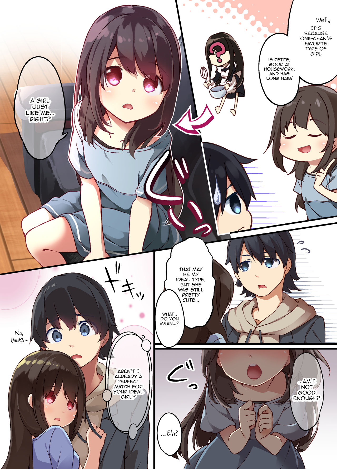 A Yandere Little Sister Wants to Be Impregnated by Her Big Brother, So She Switches Bodies With Him and They Have Baby-Making Sex page 4 full