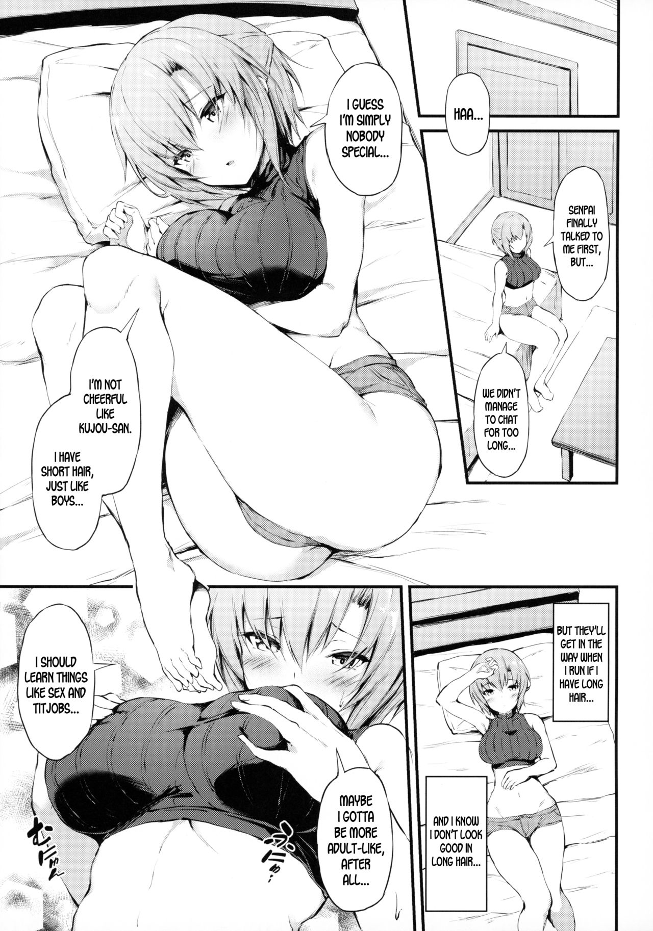 Kanojo ga Boyish ni Nayamu Riyuu -Kyonyuu Shoujo to Choiwaru Oji-san no Kankei- page 4 full