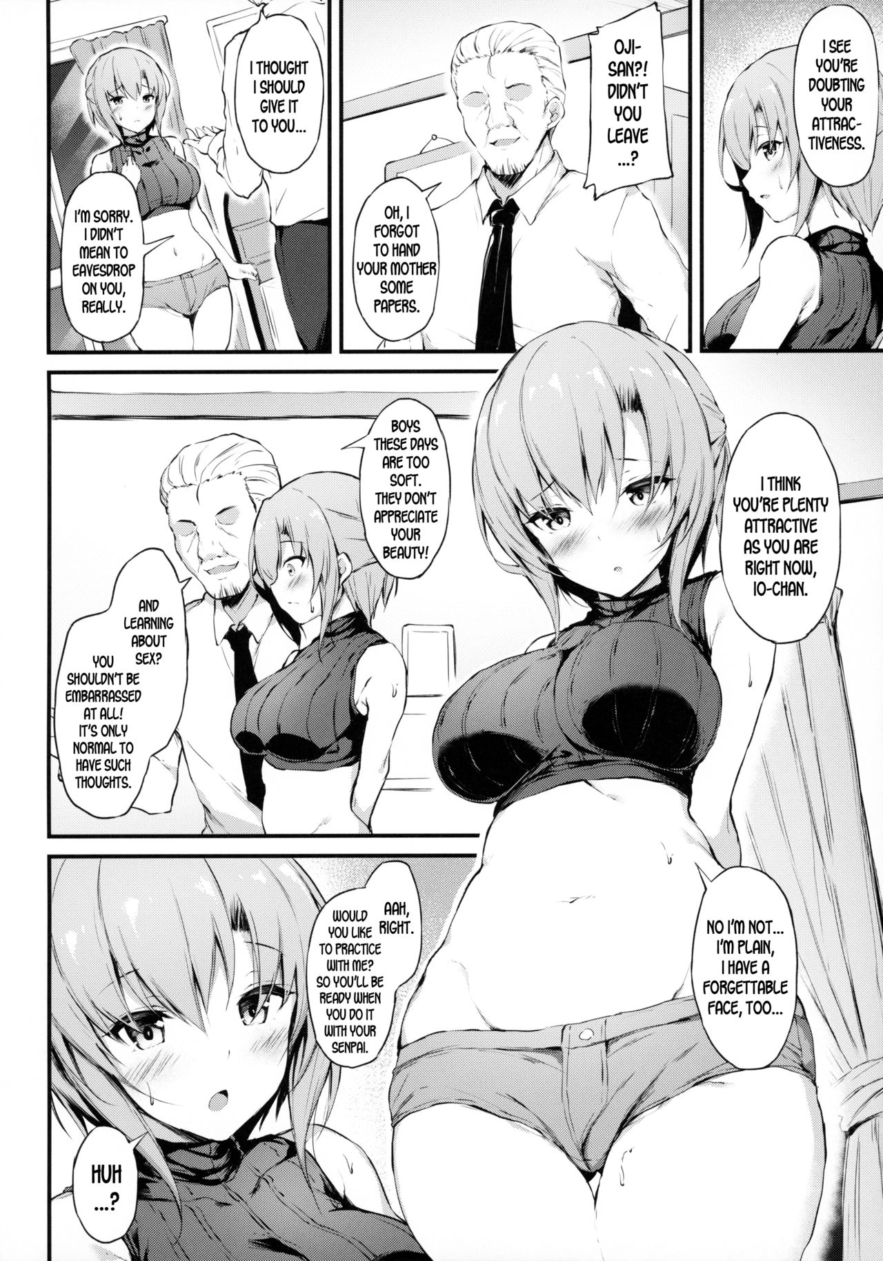 Kanojo ga Boyish ni Nayamu Riyuu -Kyonyuu Shoujo to Choiwaru Oji-san no Kankei- page 5 full