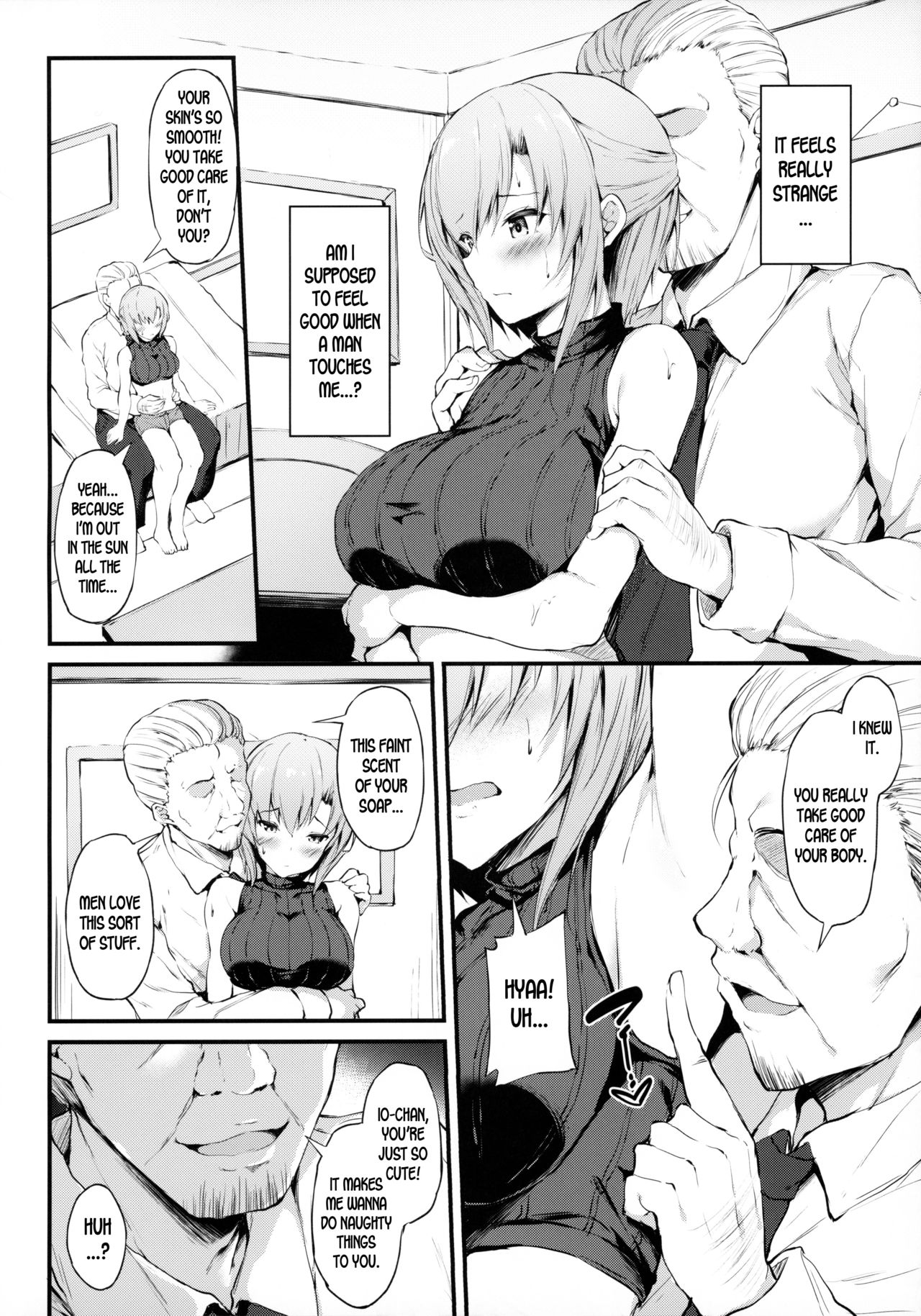 Kanojo ga Boyish ni Nayamu Riyuu -Kyonyuu Shoujo to Choiwaru Oji-san no Kankei- page 7 full