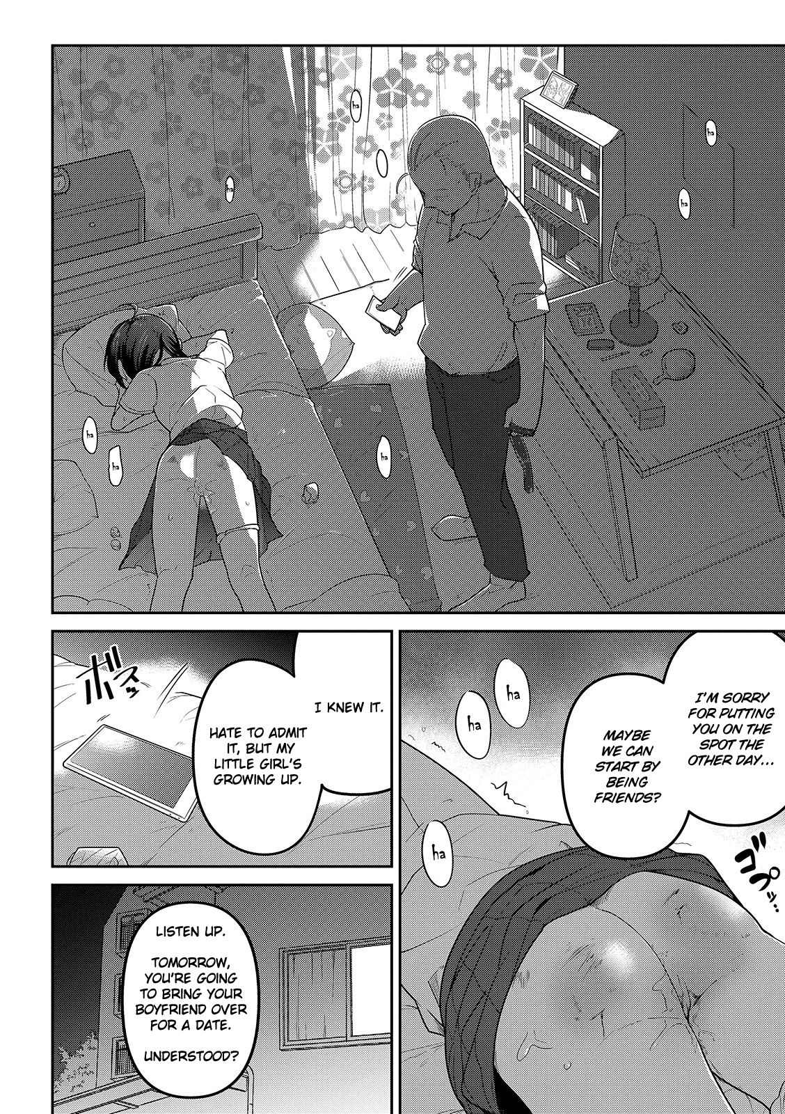 Souiu no ni Kibishii Chichi | My Dad's Really Strict About Stuff Like That page 8 full