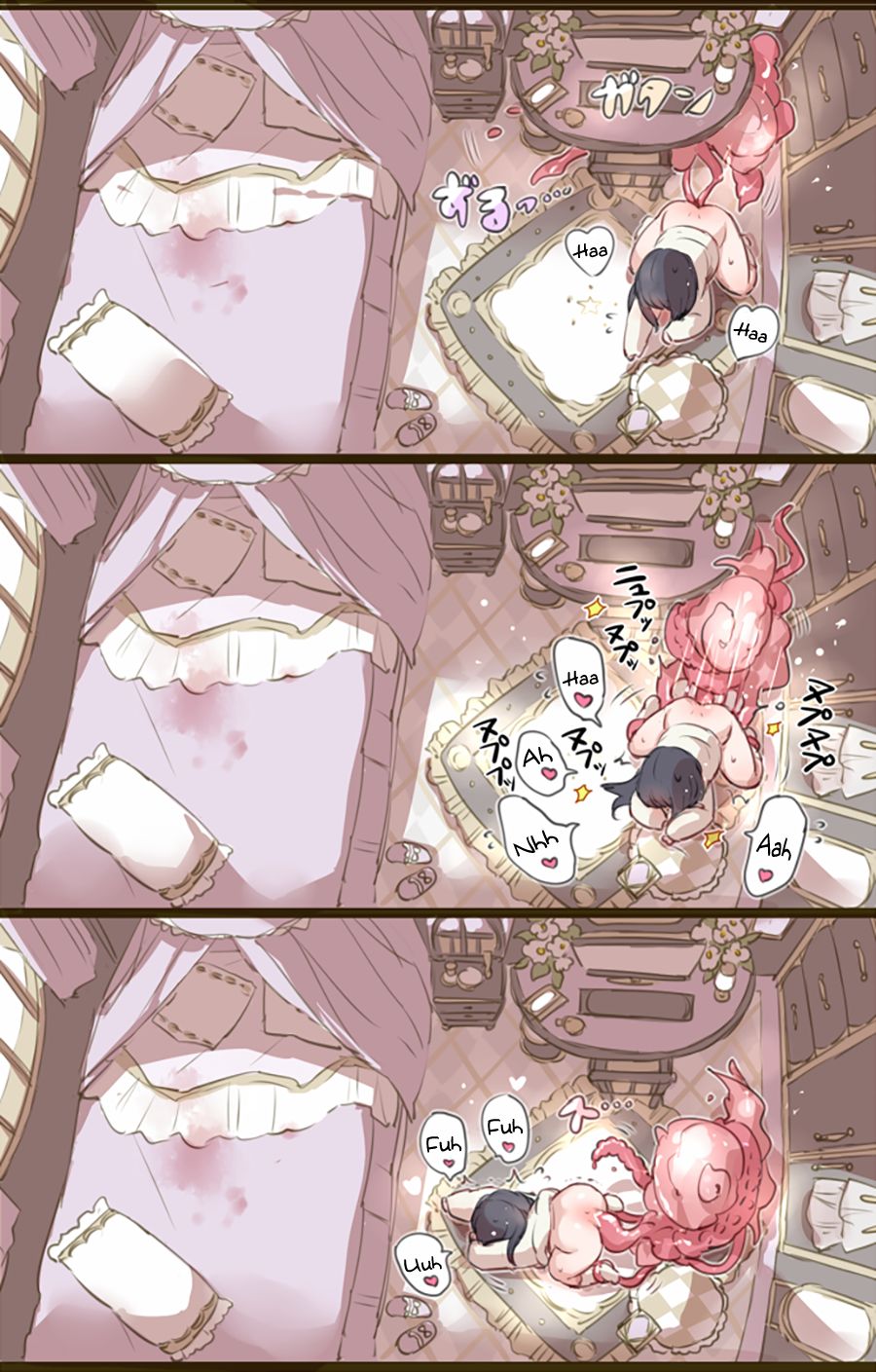 Ouchi de Yaru Koto Nai node Shokushu Shoukan Shite Ecchi ni Fukeru Mahou Shoujo | A Witch Who Can't Have Sex At Home Decides To Summon Some Tentacles Instead page 6 full