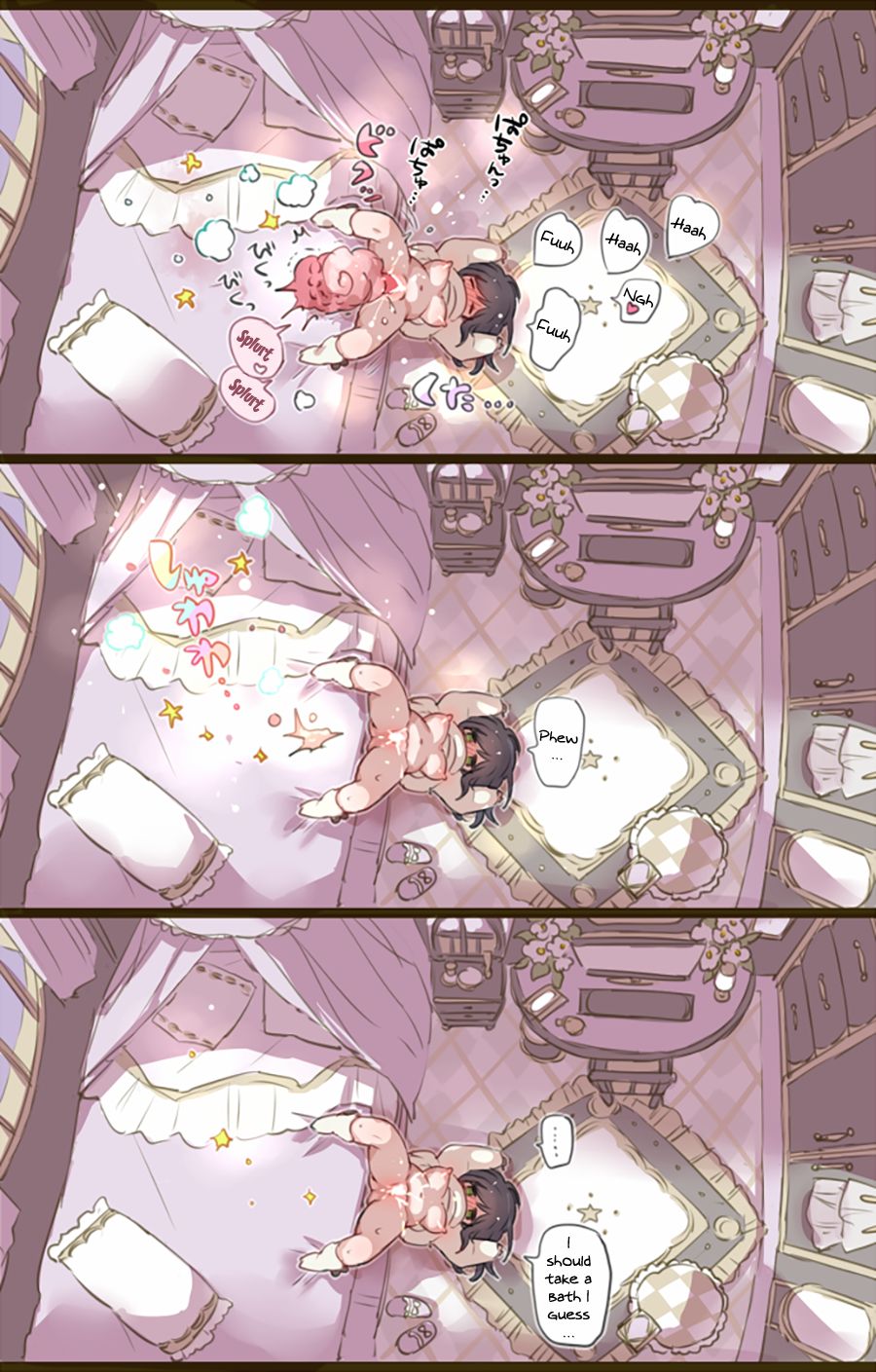 Ouchi de Yaru Koto Nai node Shokushu Shoukan Shite Ecchi ni Fukeru Mahou Shoujo | A Witch Who Can't Have Sex At Home Decides To Summon Some Tentacles Instead page 9 full