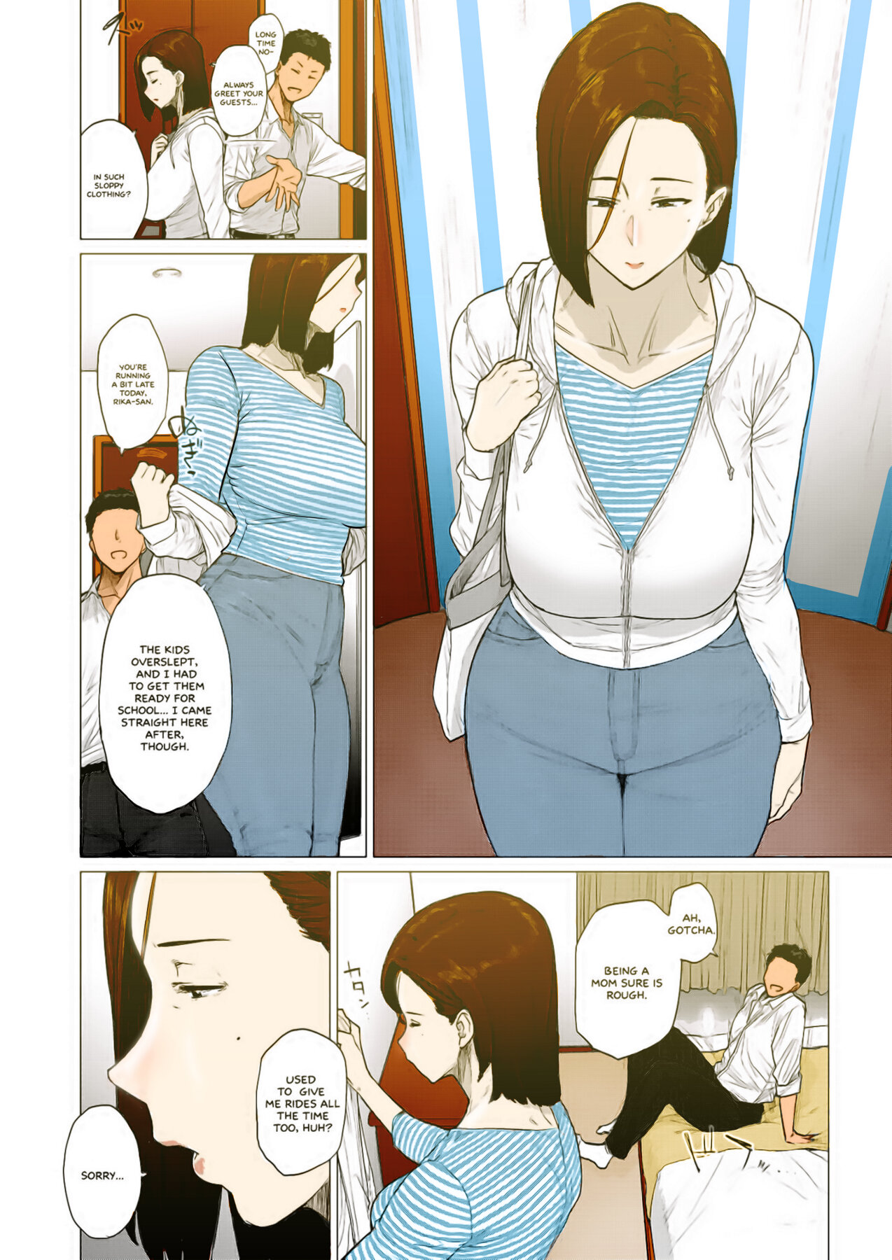 Oku-san wa Seiteiru   =White Symphony= page 2 full