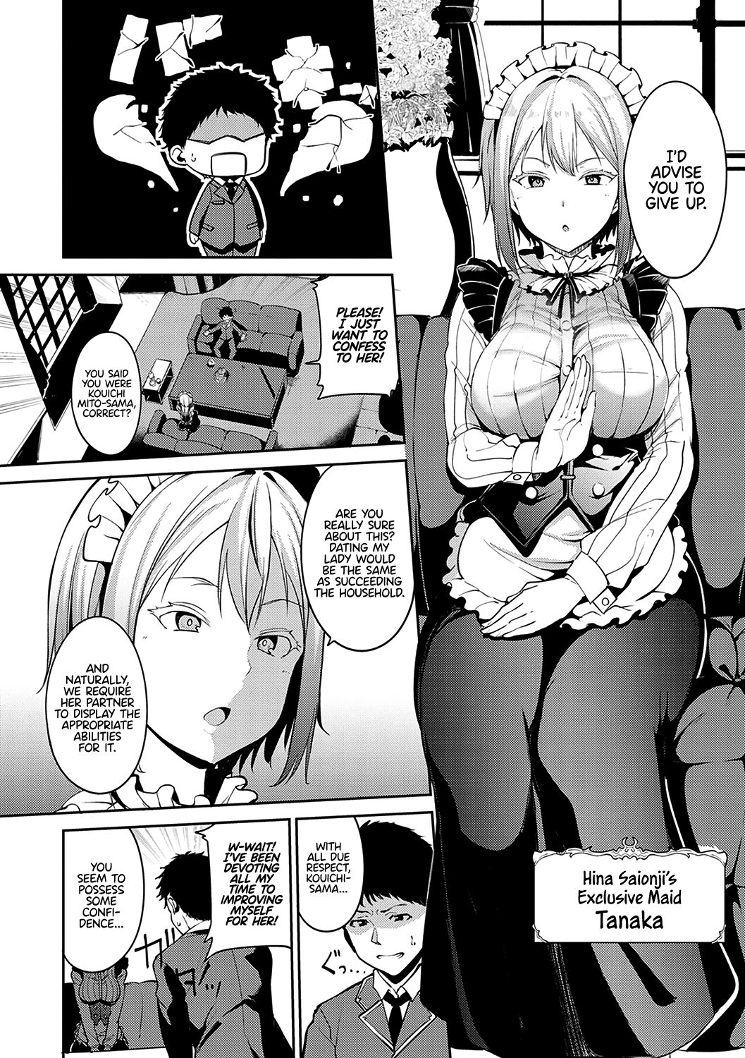 Saionjike no Karei naru Seikatsu Zenpen | Living the Dream at the Saionji Household First Half page 2 full