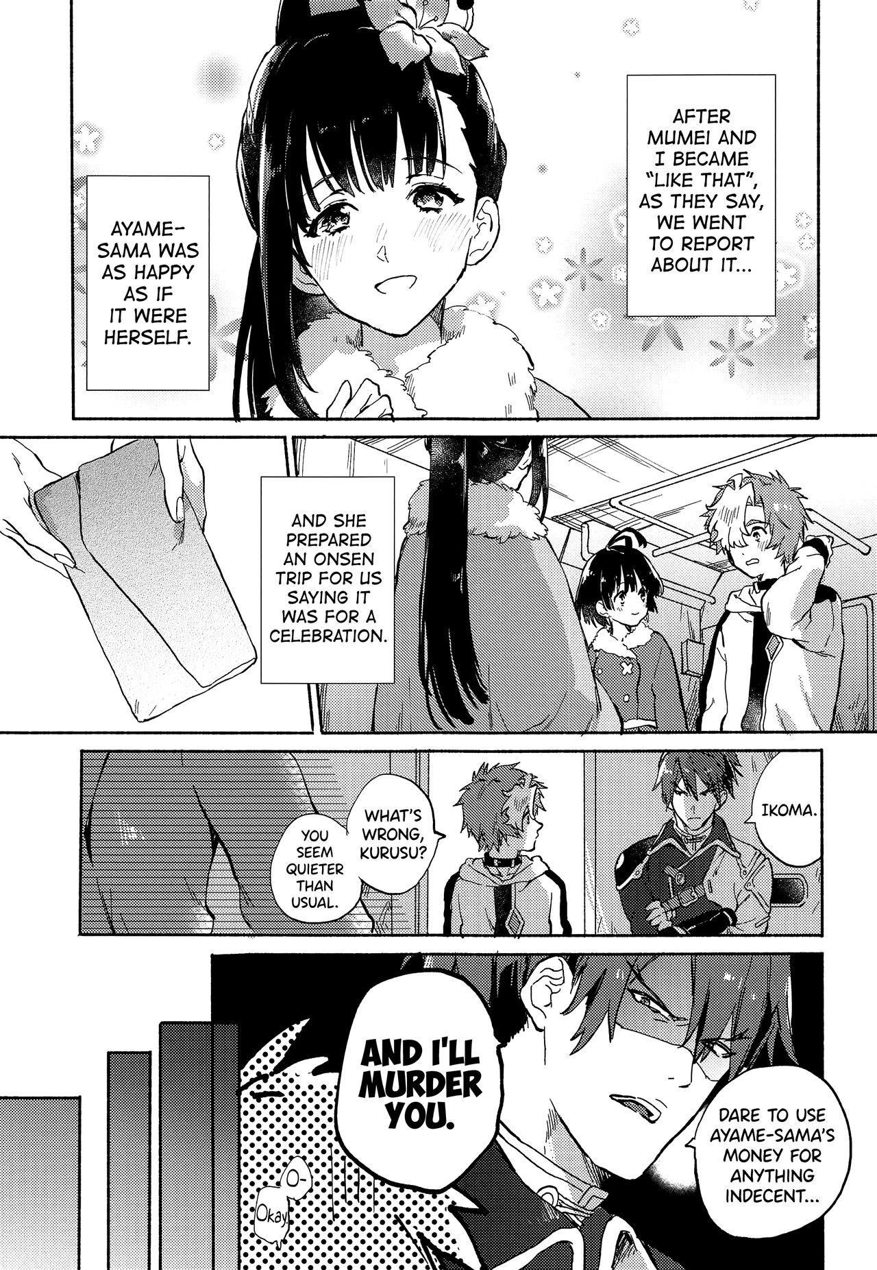 Unato Yukimi Onsen IkoMume Ichaicha Ippaku Futsuka no Tabi page 10 full