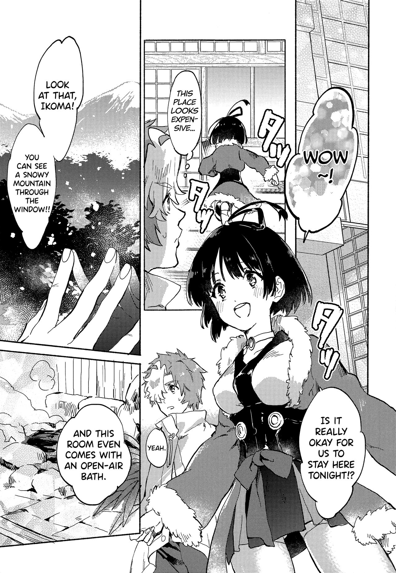 Unato Yukimi Onsen IkoMume Ichaicha Ippaku Futsuka no Tabi page 8 full
