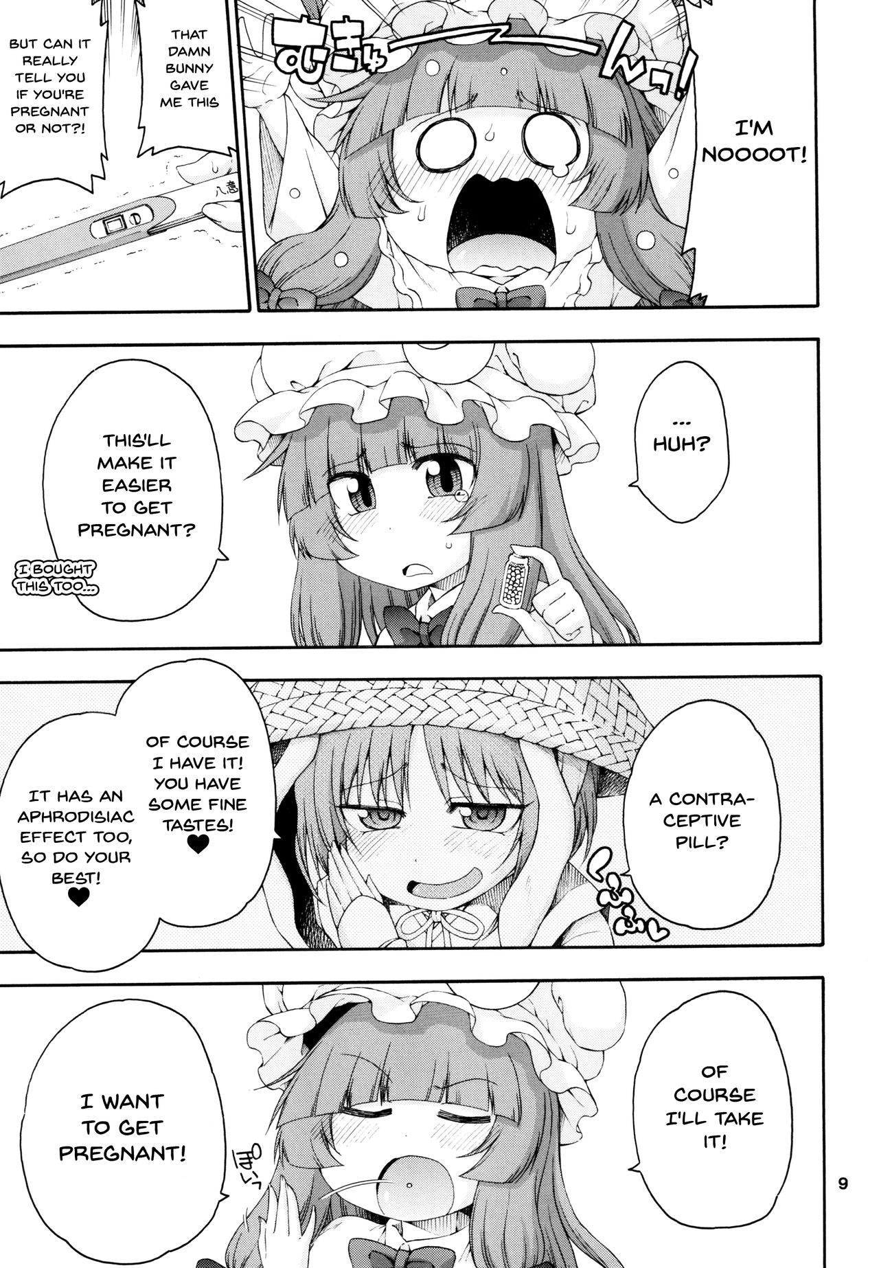 Touhou Meiko ~Patchouli Hen~ | Touhou Meiko ~Patchouli Edition~ page 8 full