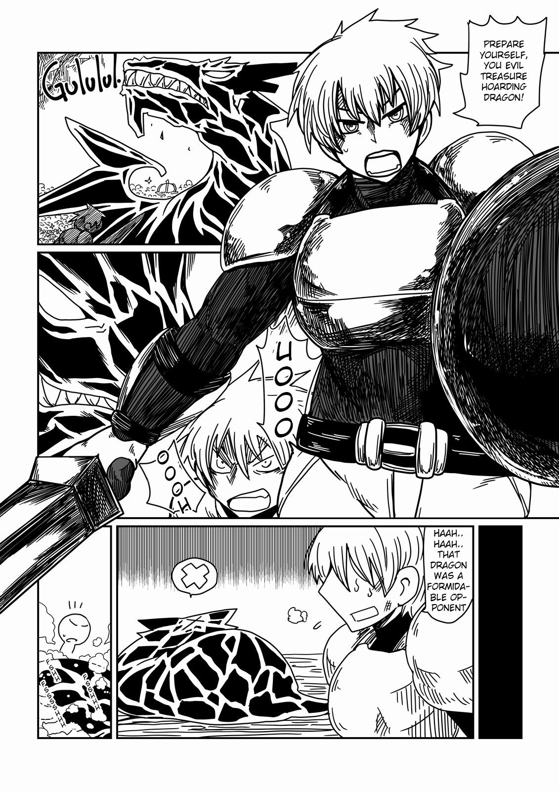 Gal de Dragon. page 1 full