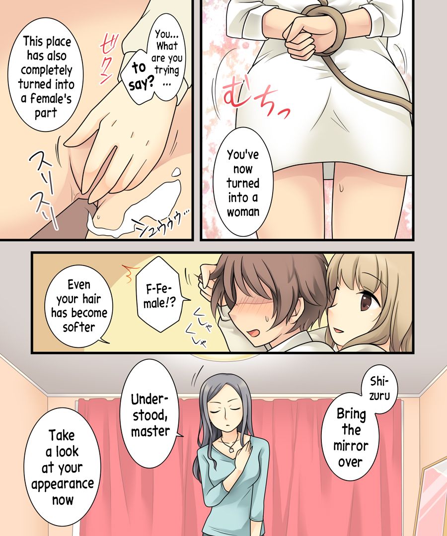 Leskko ni Otoko no Yosa o Oshieyou to Shitara Nyotaika Choukyou Sareta Ore | I wanted to teach these lesbians the good things about boys but ended being taught by them instead!? page 7 full