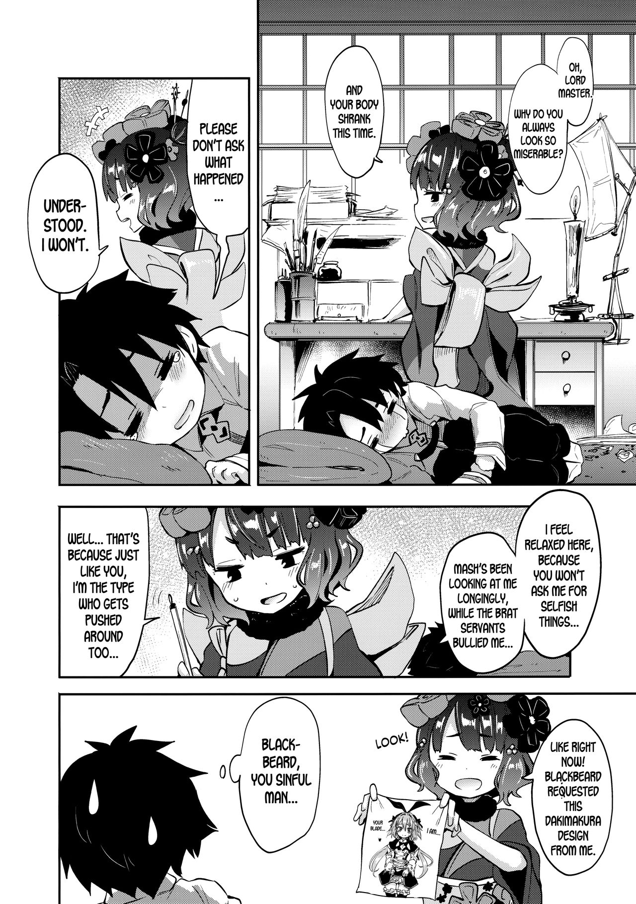 Shota Master-dono to Hokusai-chan page 3 full