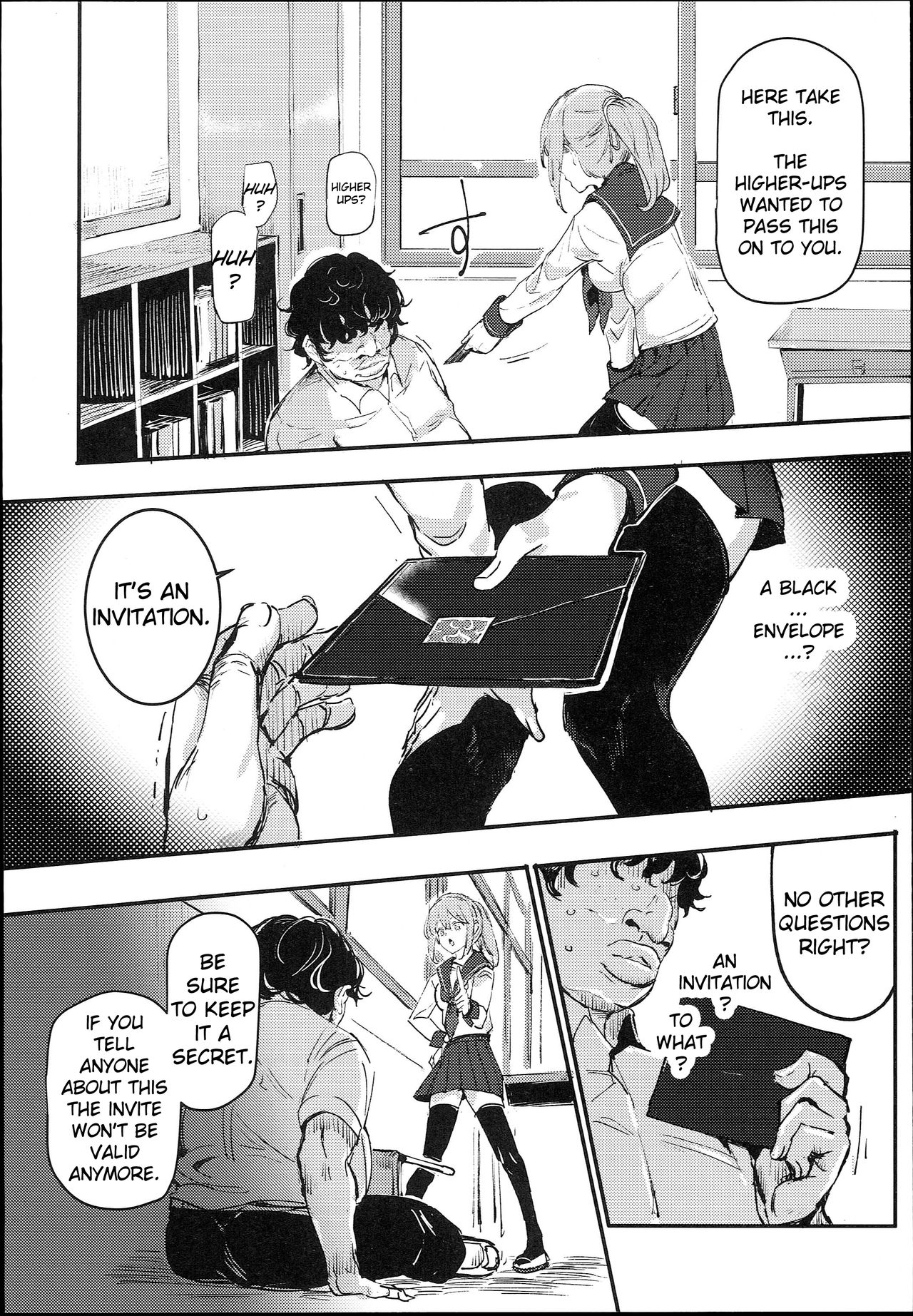 Kyuu Kousha Ura Bunkasai #1 -Totsuzen no Shoutai- | The Old School Building's Backstage Festival #1 -Sudden Invitation- page 8 full